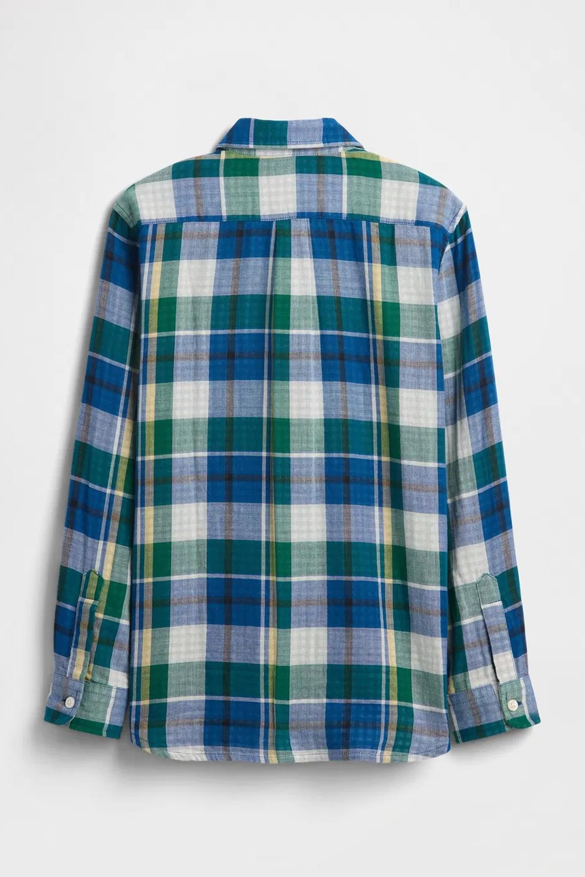 Gap V-Ls Transitional Çocuk Gömlek 796601001