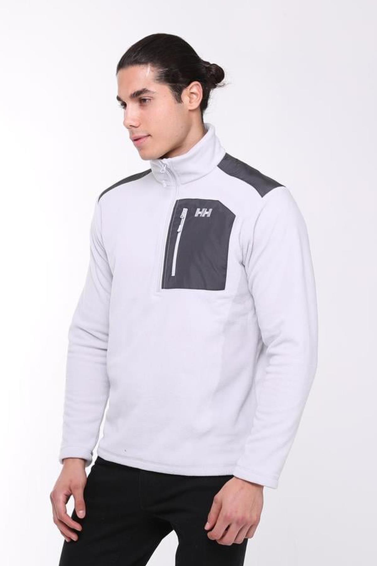 Helly Hansen Erkek Block Polar Sweatshirt
