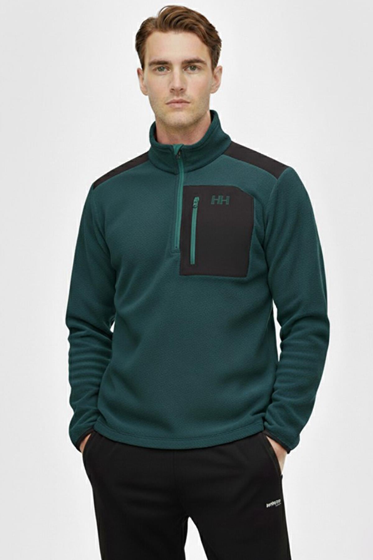 Helly Hansen Erkek Block Polar Sweatshirt