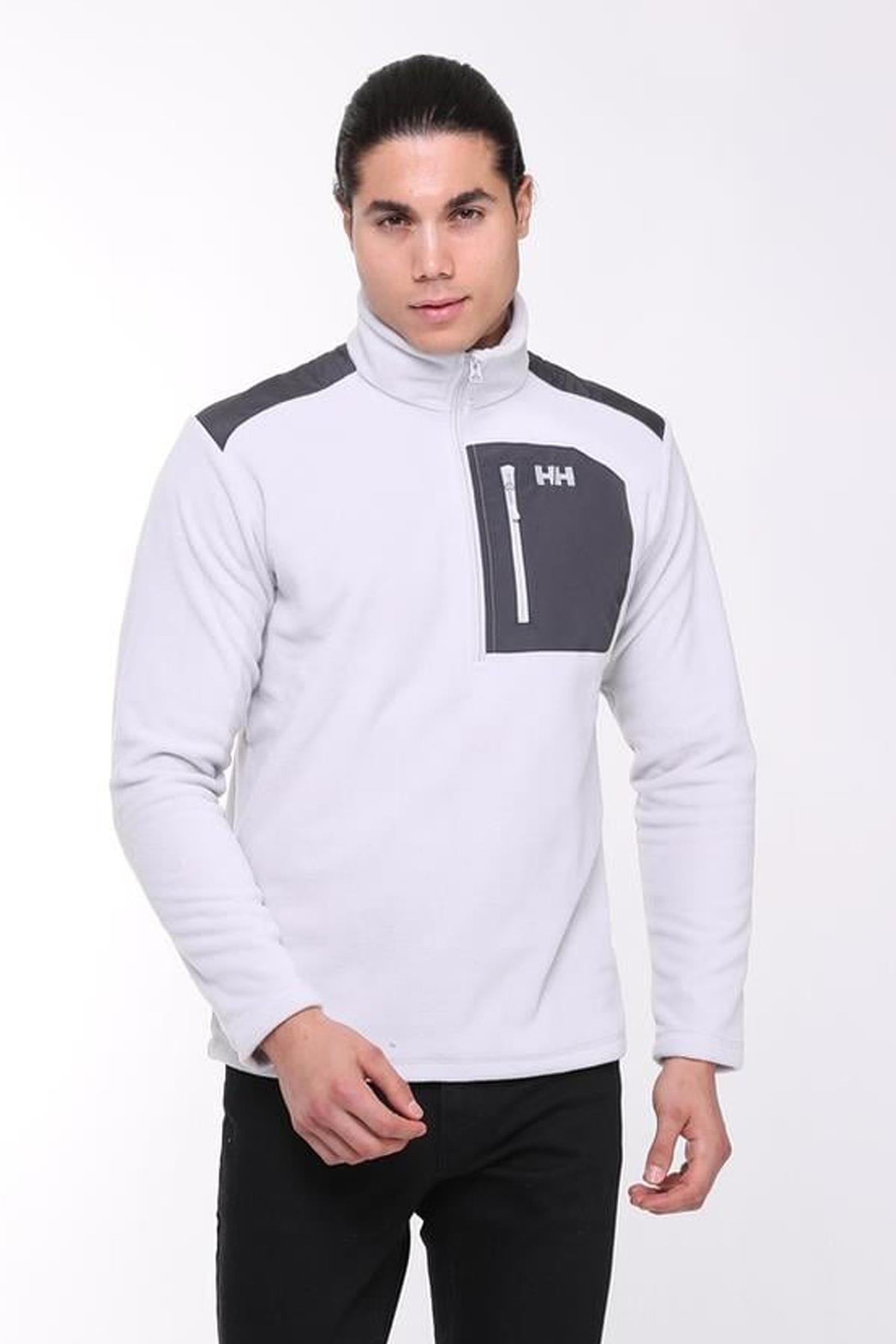 Helly Hansen Erkek Block Polar Sweatshirt
