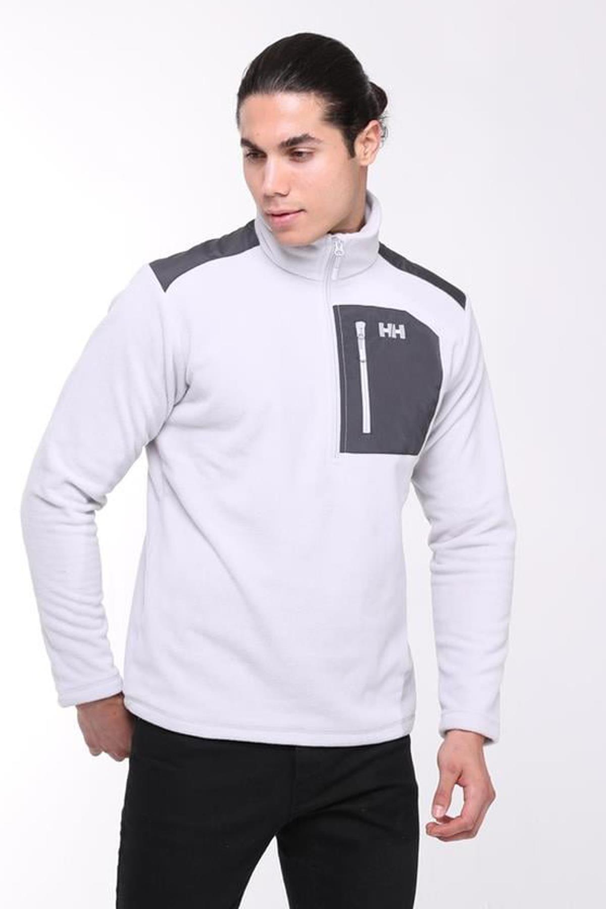Helly Hansen Erkek Block Polar Sweatshirt