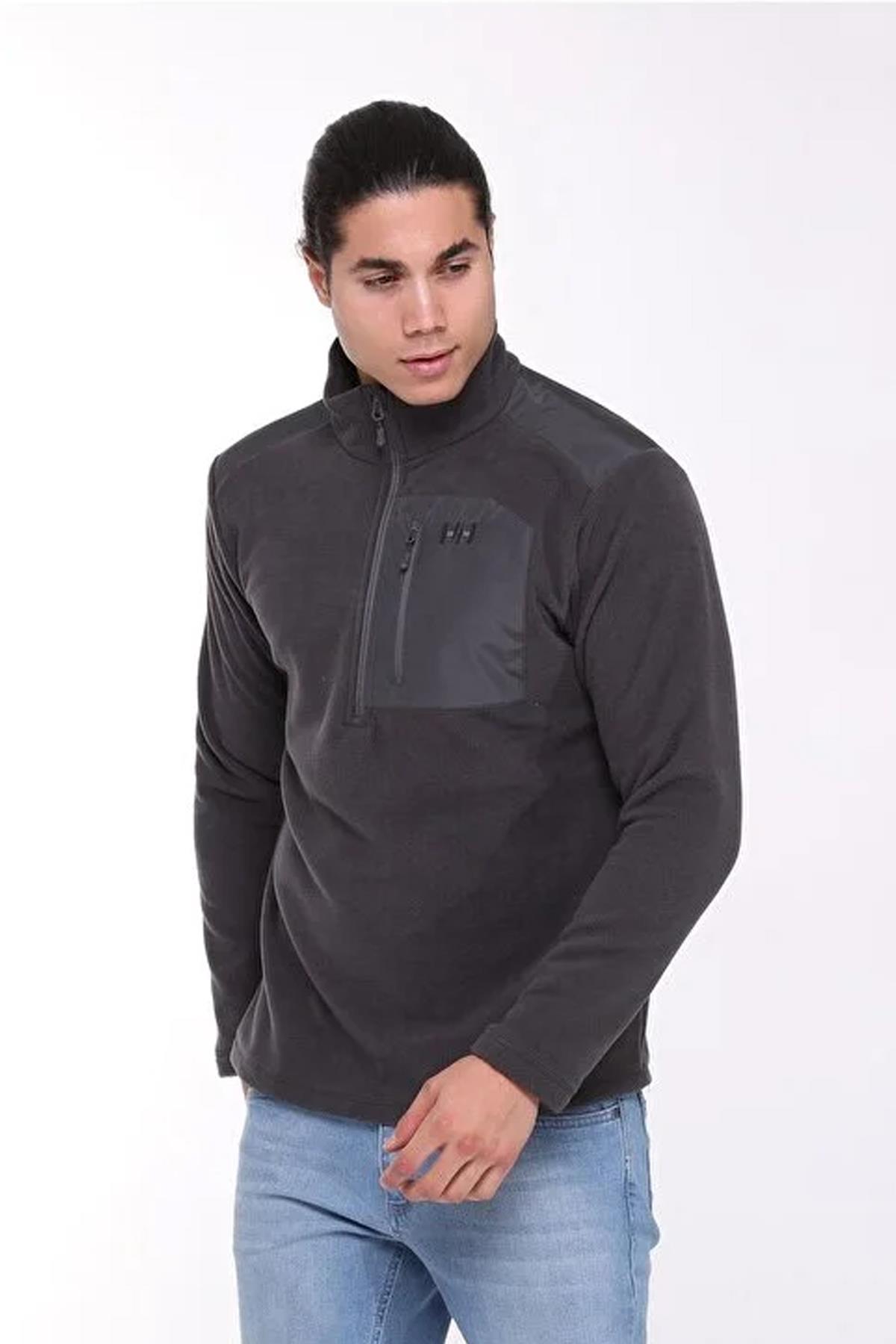 Helly Hansen Erkek Block Polar Sweatshirt