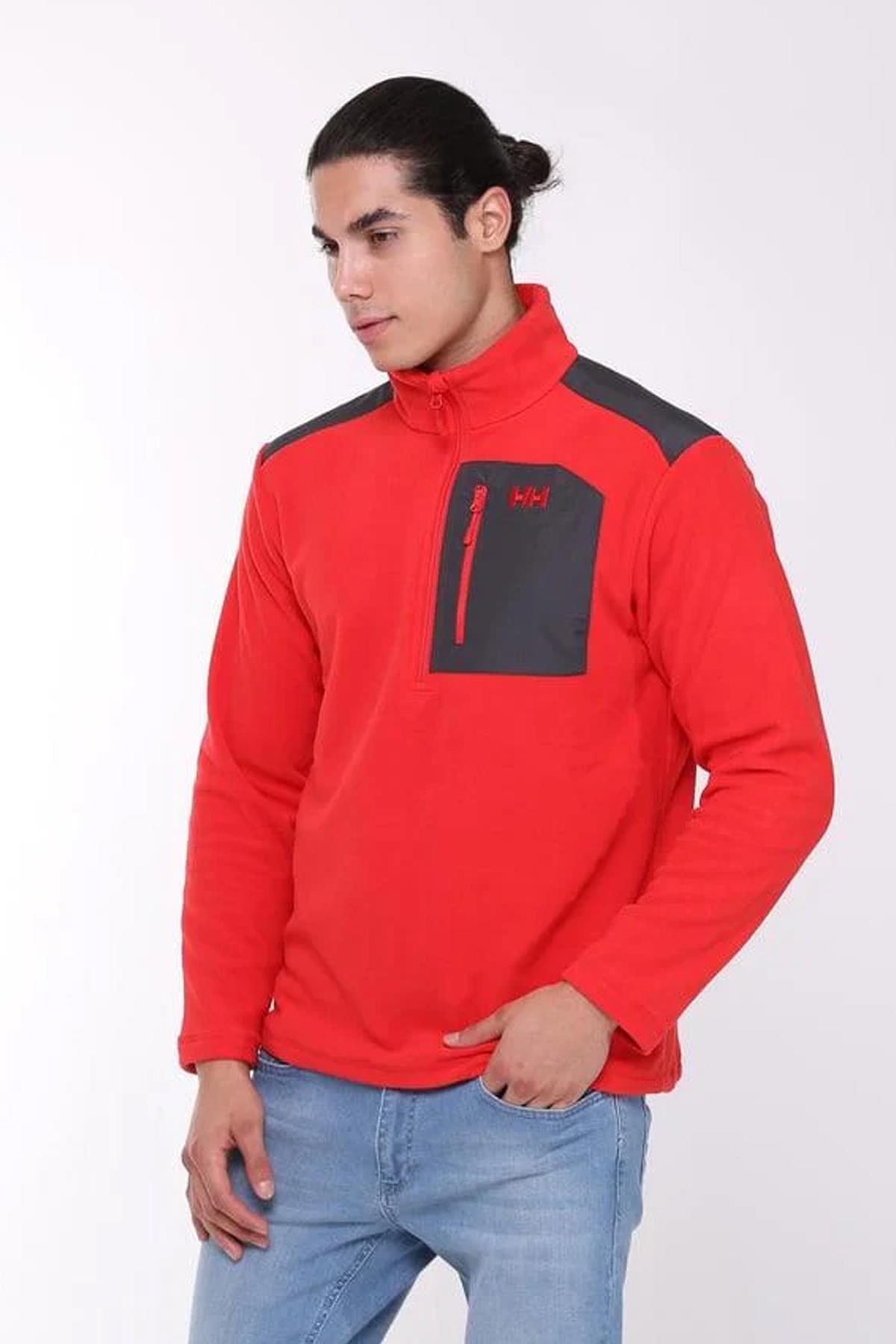 Helly Hansen Erkek Block Polar Sweatshirt