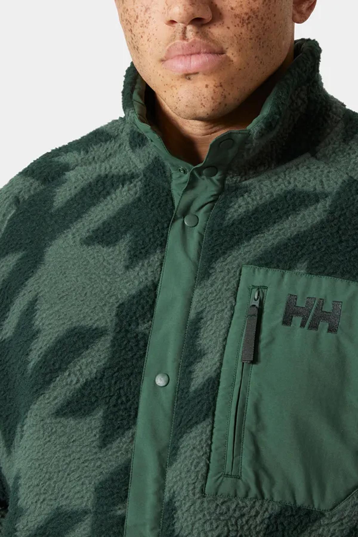 Helly Hansen Erkek Panorama Printed Pile Snap Mont