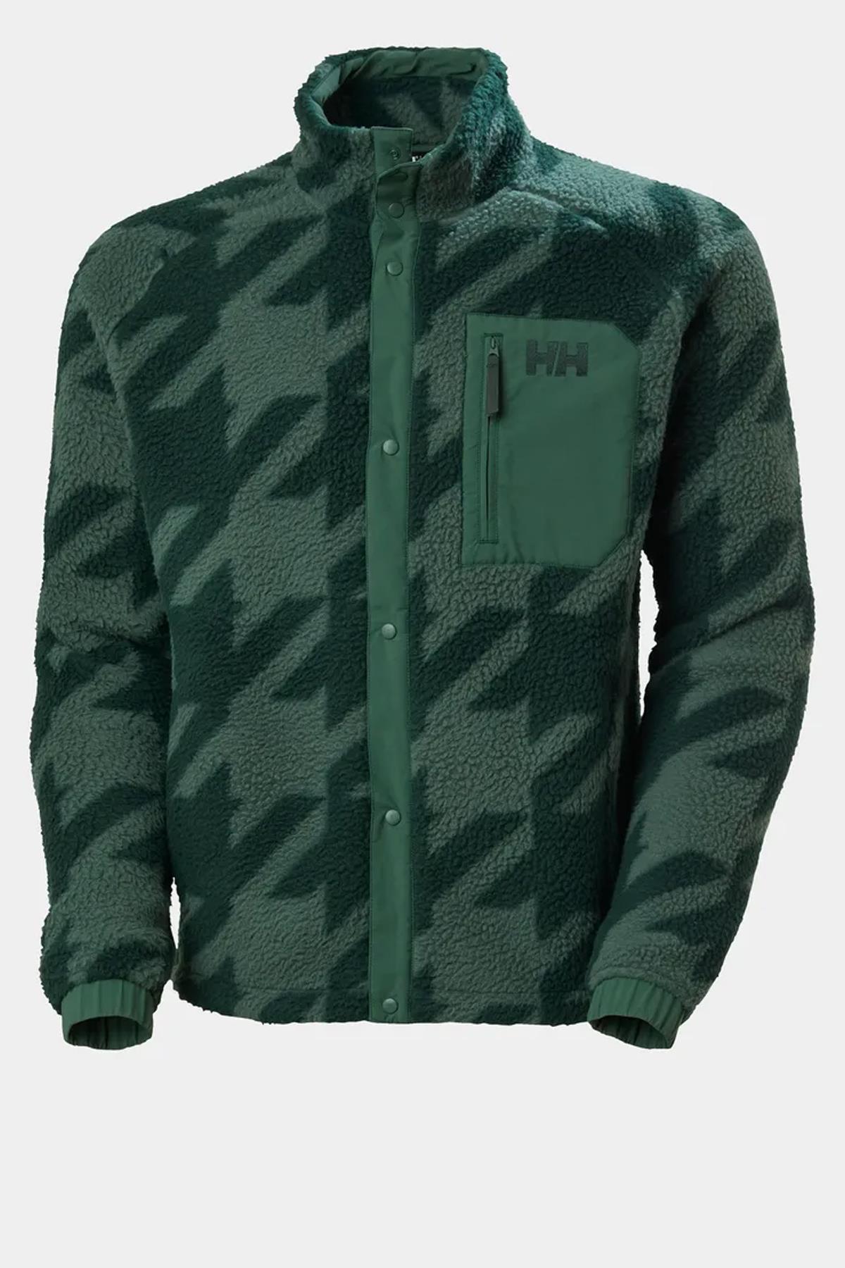 Helly Hansen Erkek Panorama Printed Pile Snap Mont