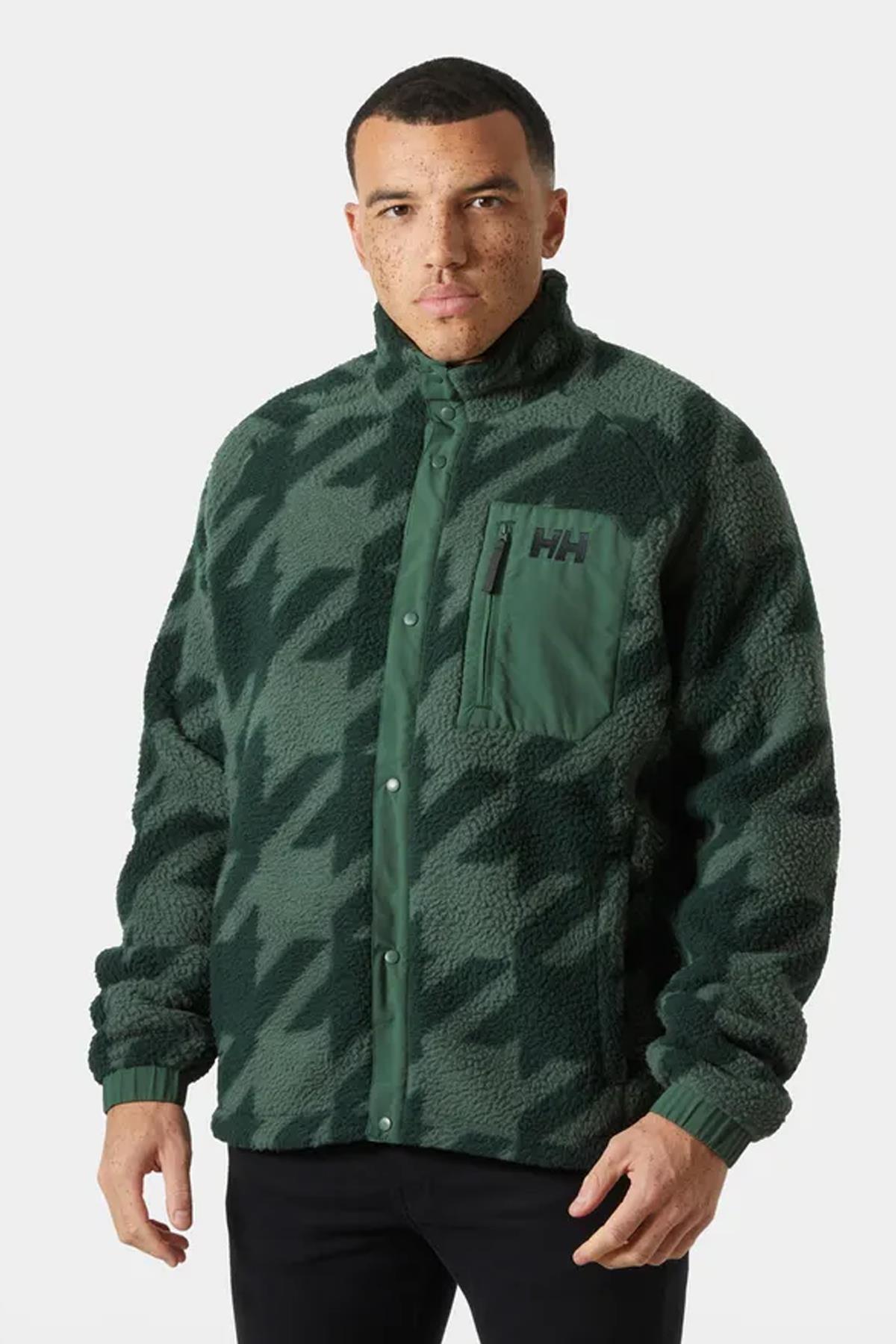 Helly Hansen Erkek Panorama Printed Pile Snap Mont
