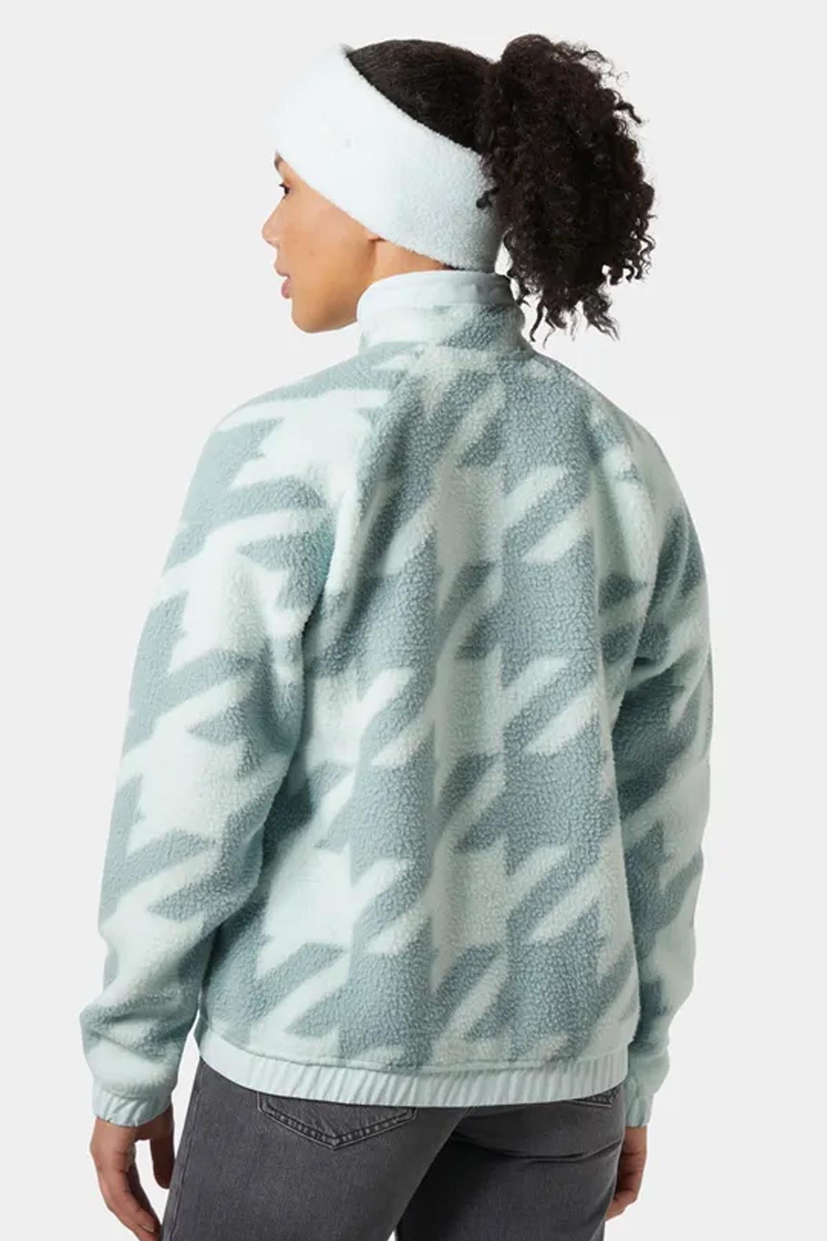 Helly Hansen Kadın Imperial Printed Pile Snap Mont
