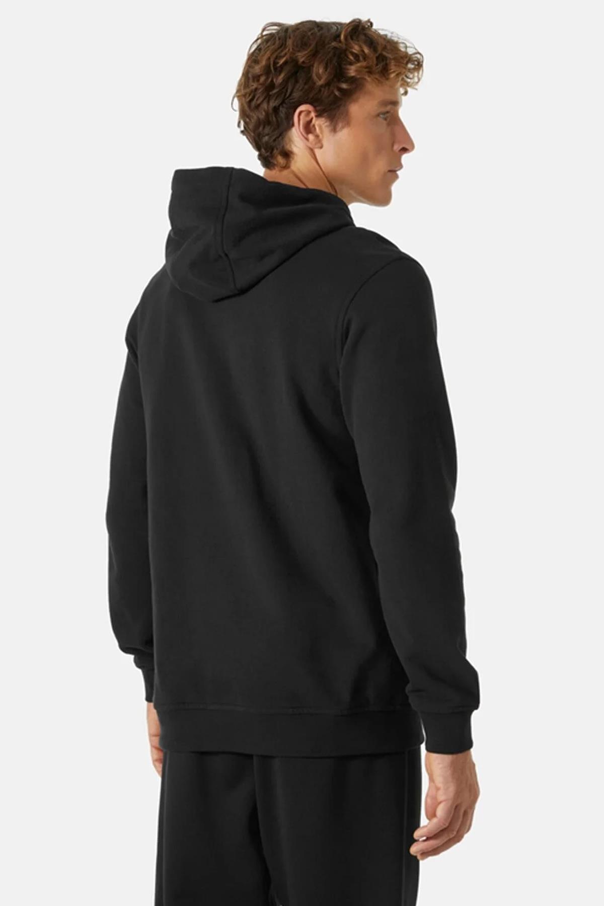Helly Hansen Logo Kapüşonlu Erkek Sweatshirt HHA.33977 990