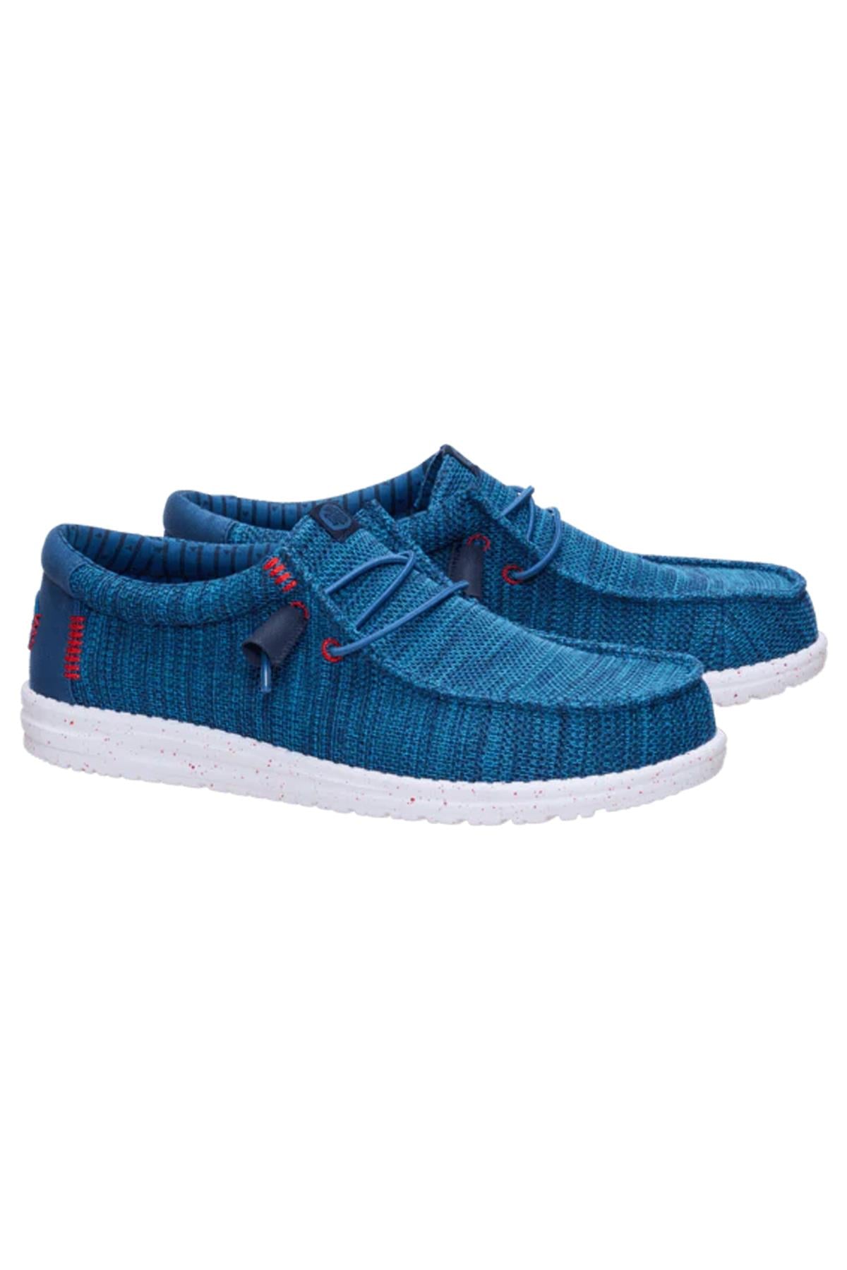 Hey Dude Wally Cru Stretch Canvas Erkek Terlik 45141-4ZL