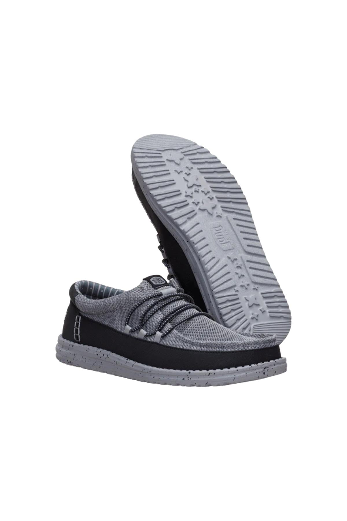 Hey Dude Wally Cru Stretch Canvas Erkek Terlik 45141-1XE
