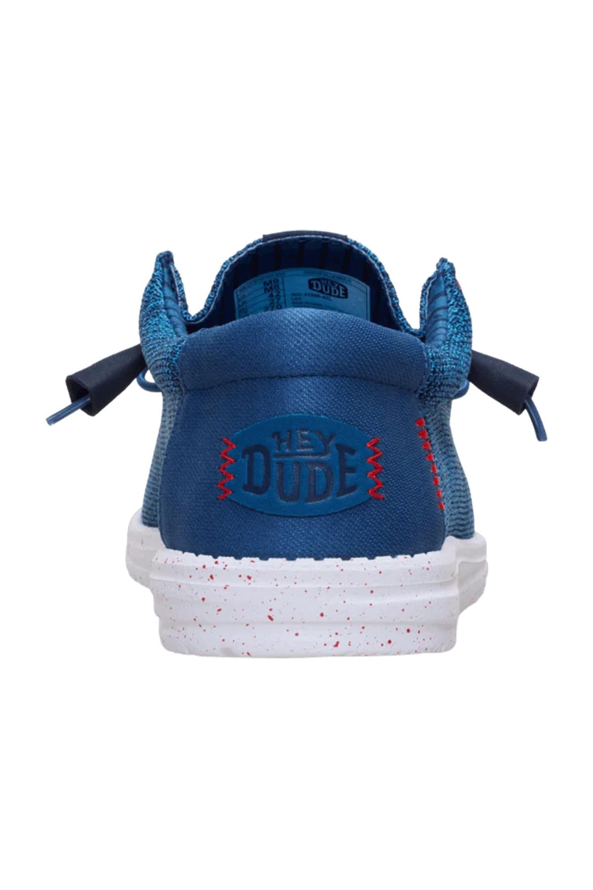 Hey Dude Wally Cru Stretch Canvas Erkek Terlik 45141-4ZL