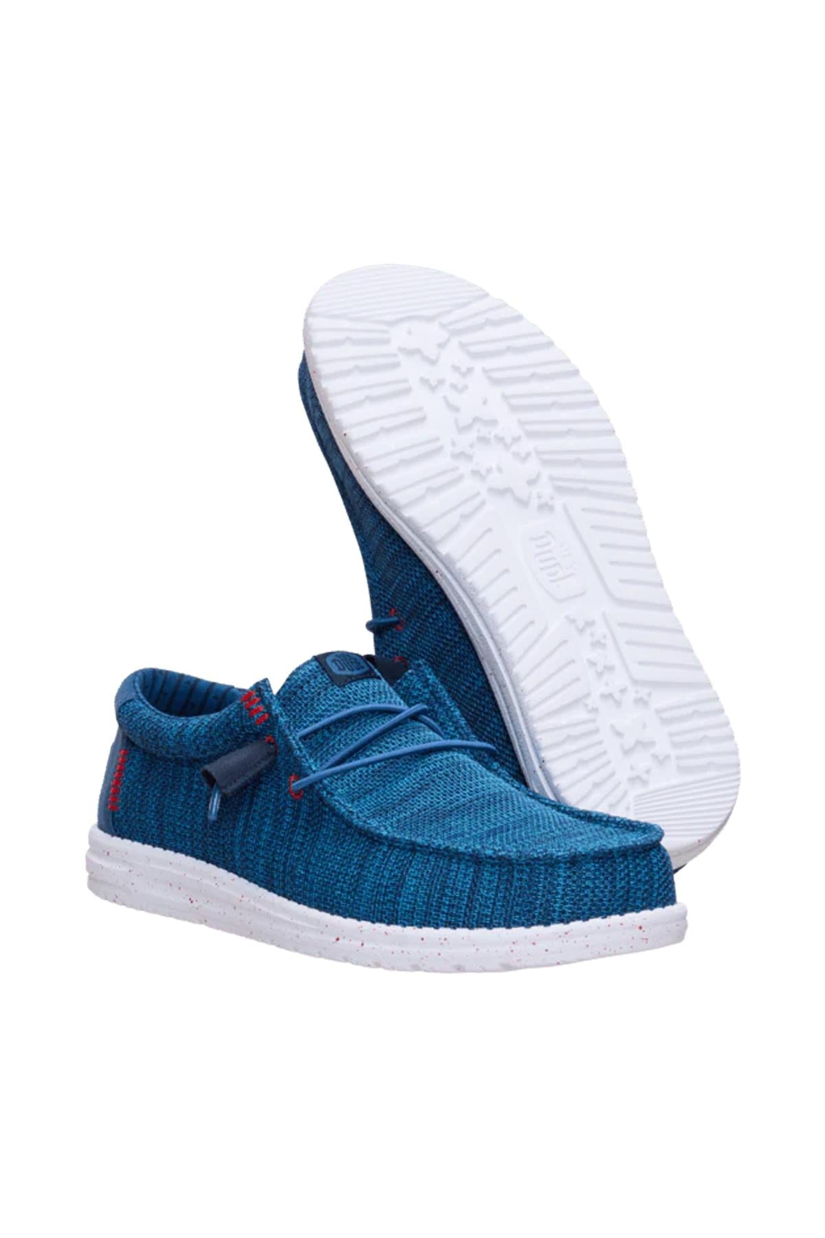 Hey Dude Wally Cru Stretch Canvas Erkek Terlik 45141-4ZL