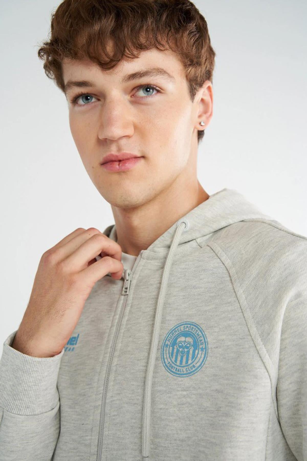 Hummel Sammy Zip Erkek Sweatshirt 922431-9098