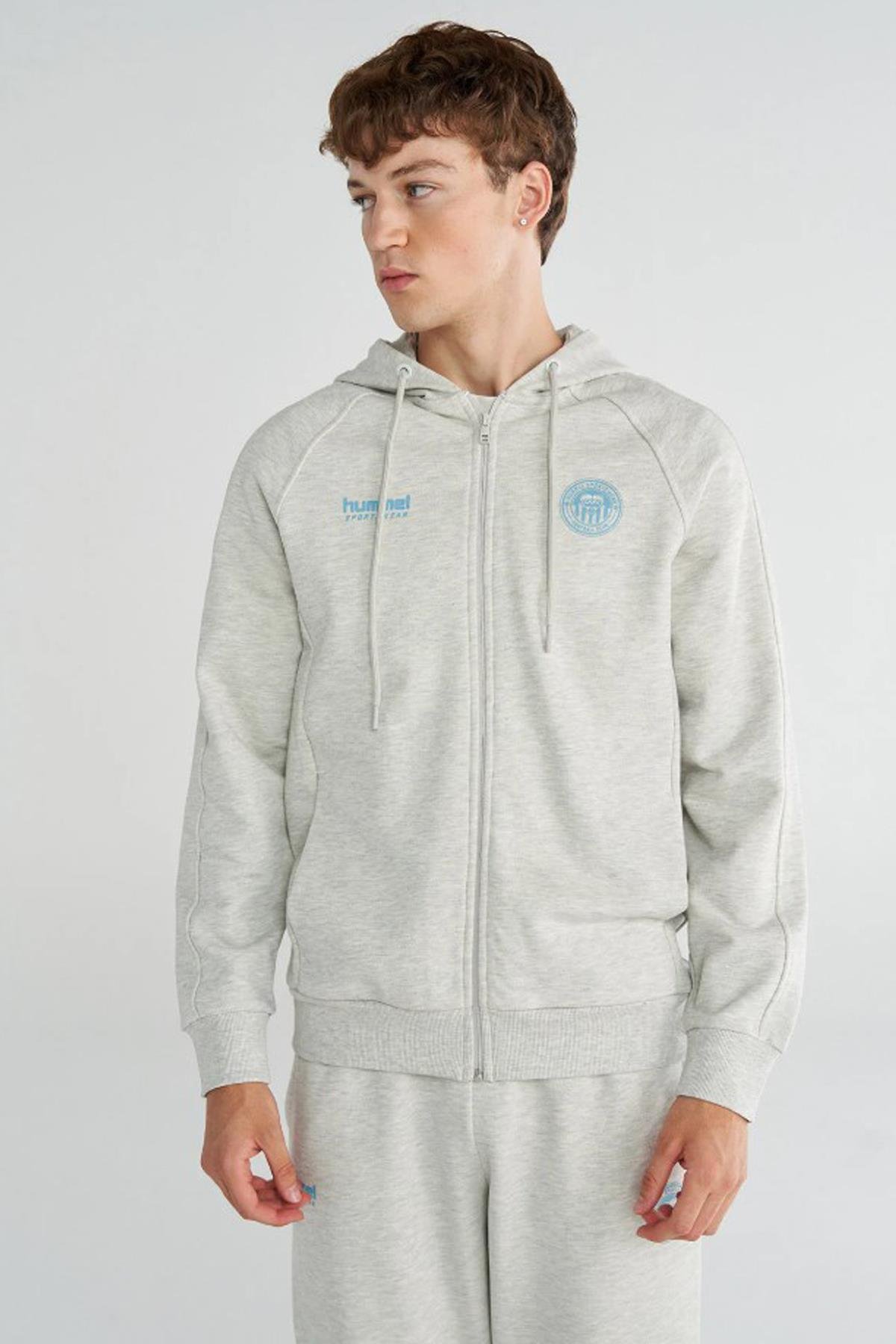 Hummel Sammy Zip Erkek Sweatshirt 922431-9098