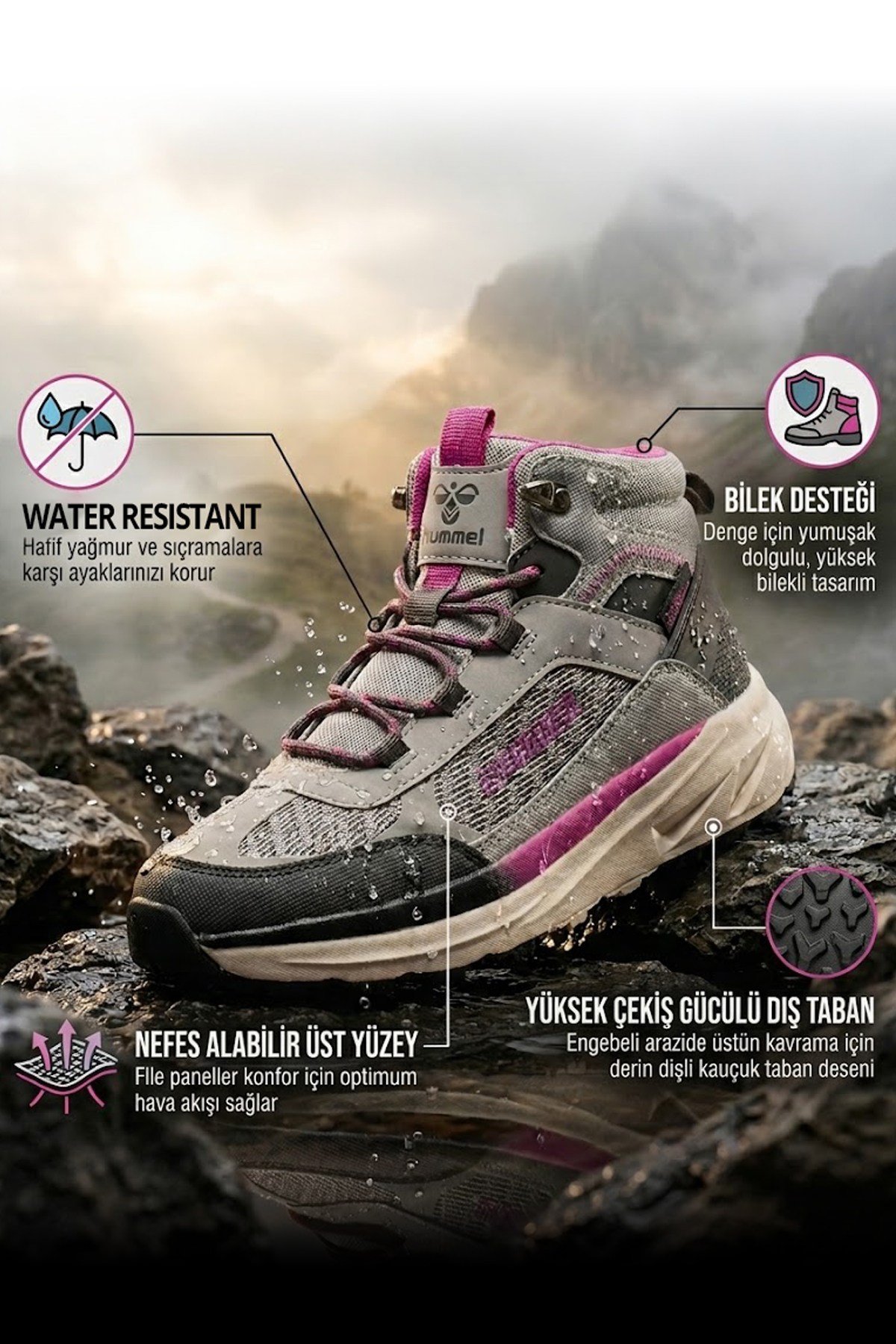 Hummel Urza High Unisex Outdoor Bot 900611-3391