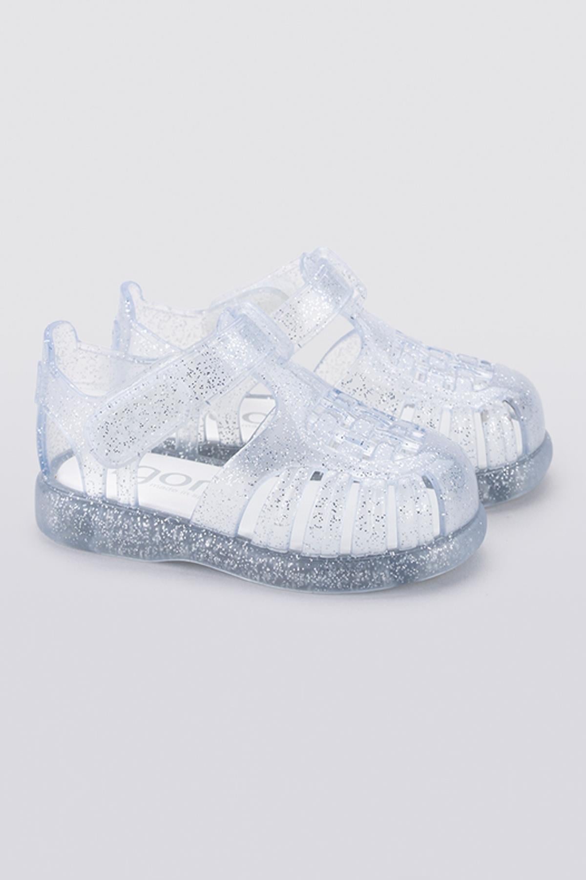 Igor Tobby Gloss Glitter Çocuk Sandalet  S10308-091