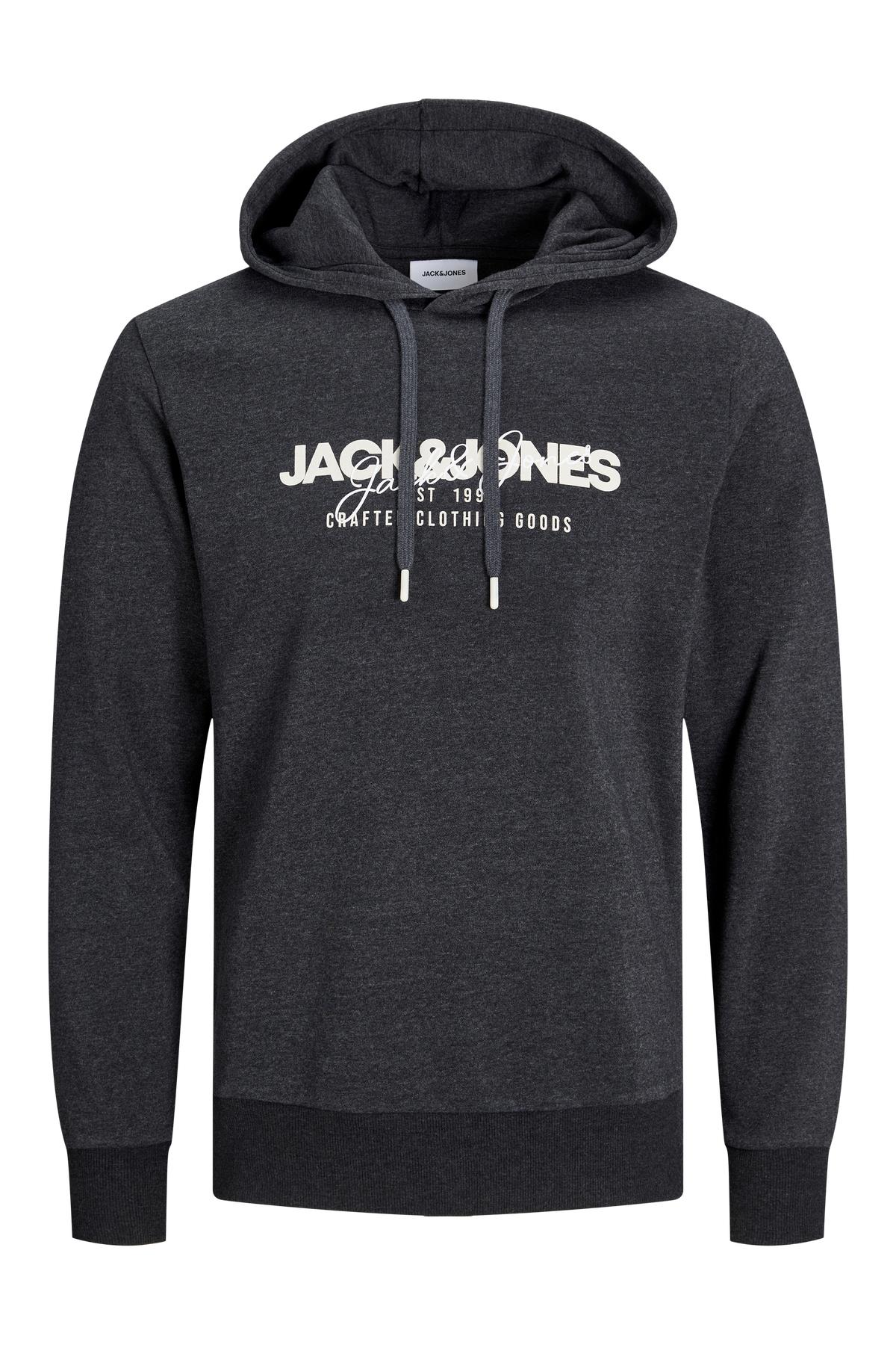 Jack & Jones Alvis Kapüşonlu Erkek Sweat 12256848