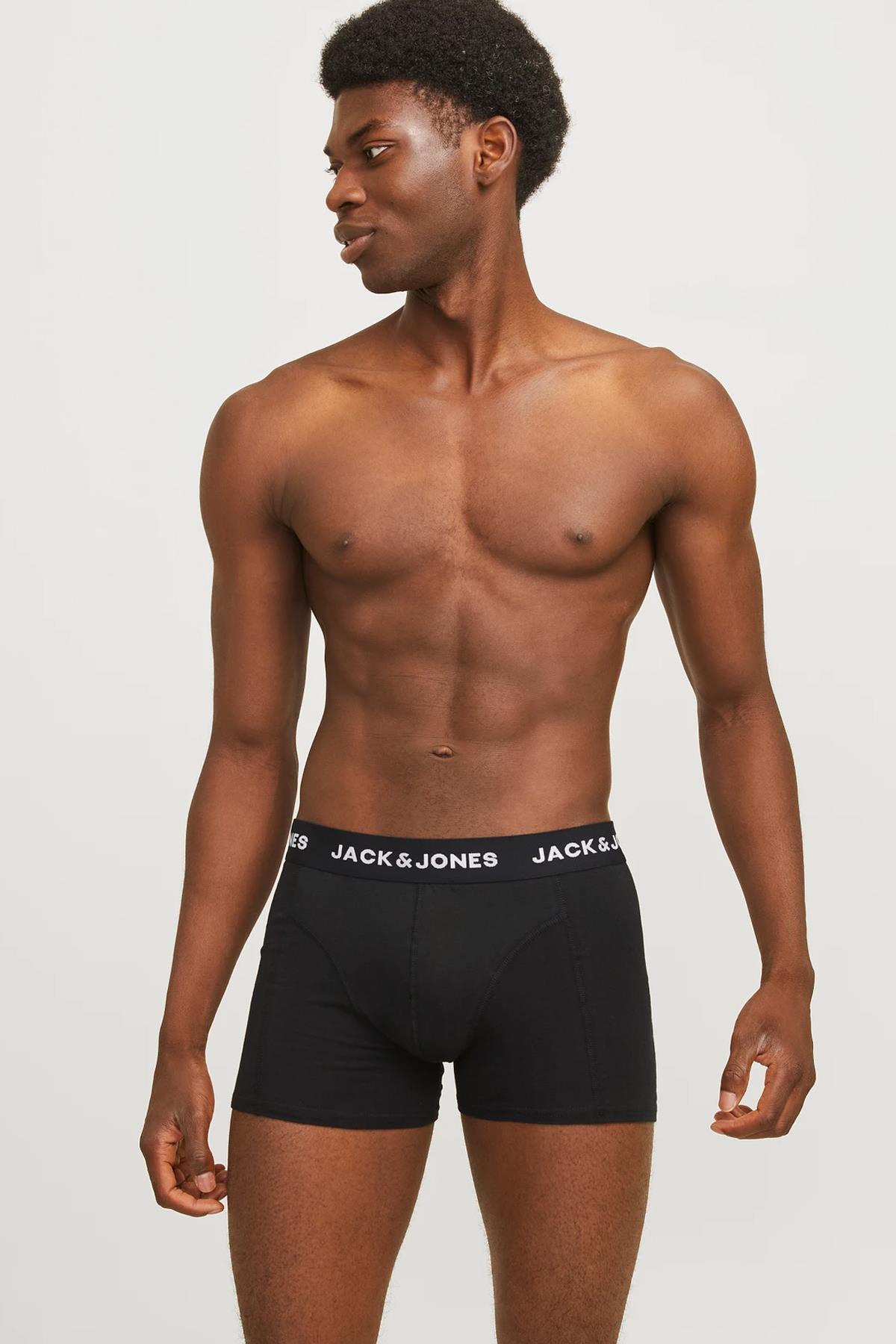 Jack & Jones Jacanthony Solid 3 Pack Erkek Boxer 12171944