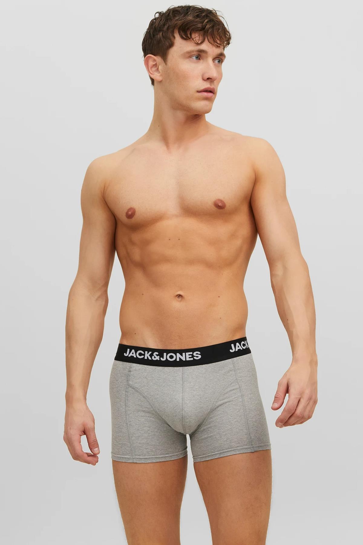 Jack & Jones Jacanthony Solid 3 Pack Erkek Boxer 12160750