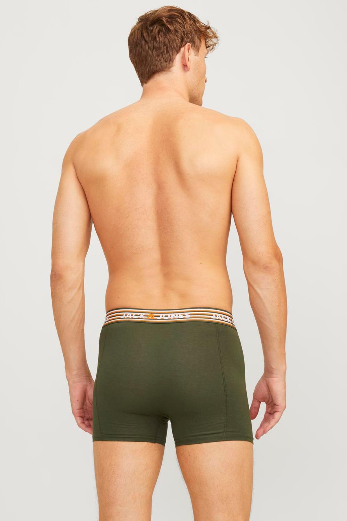 Jack & Jones Jacdarvin Solid Trunks 3'lü Boxer 12260070