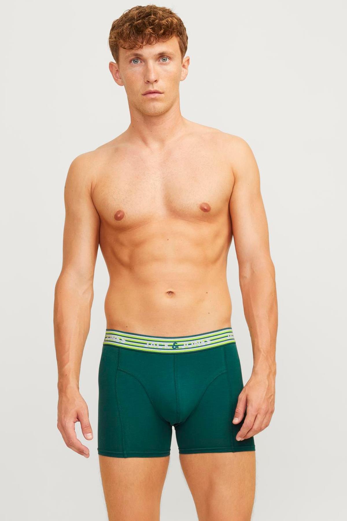 Jack & Jones Jacdarvin Solid Trunks 3'lü Boxer 12260070