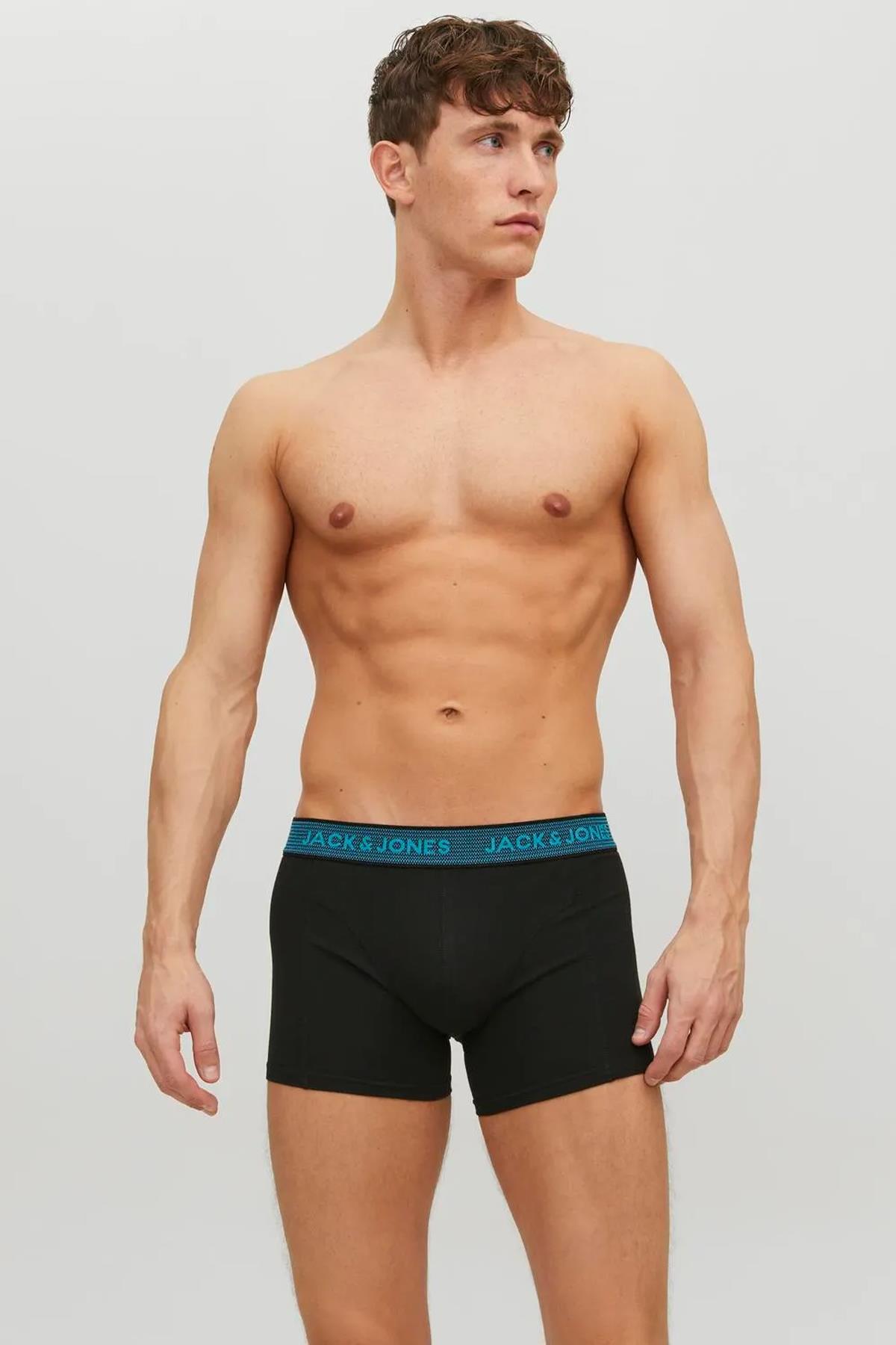 Jack & Jones Jacwaistband 3 Pack Erkek Boxer 12127816