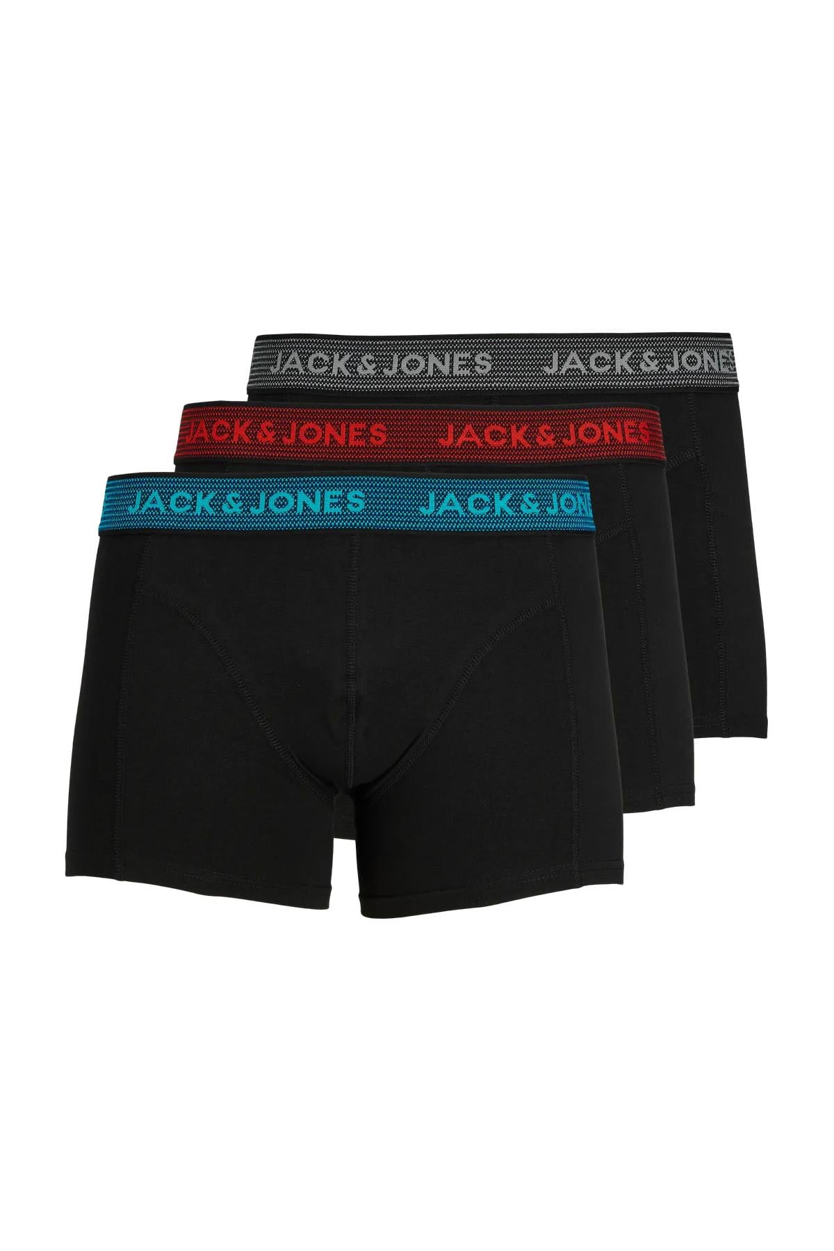Jack & Jones Jacwaistband 3 Pack Erkek Boxer 12127816