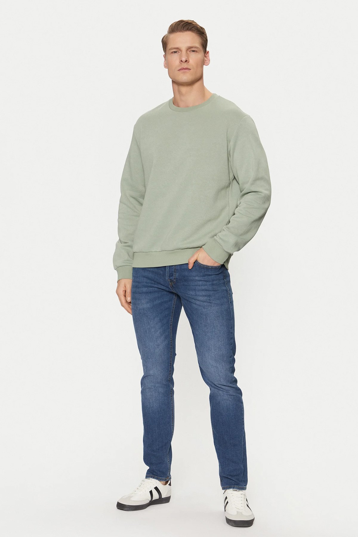 Jack & Jones Jjebradley Erkek Sweatshirt 12249341