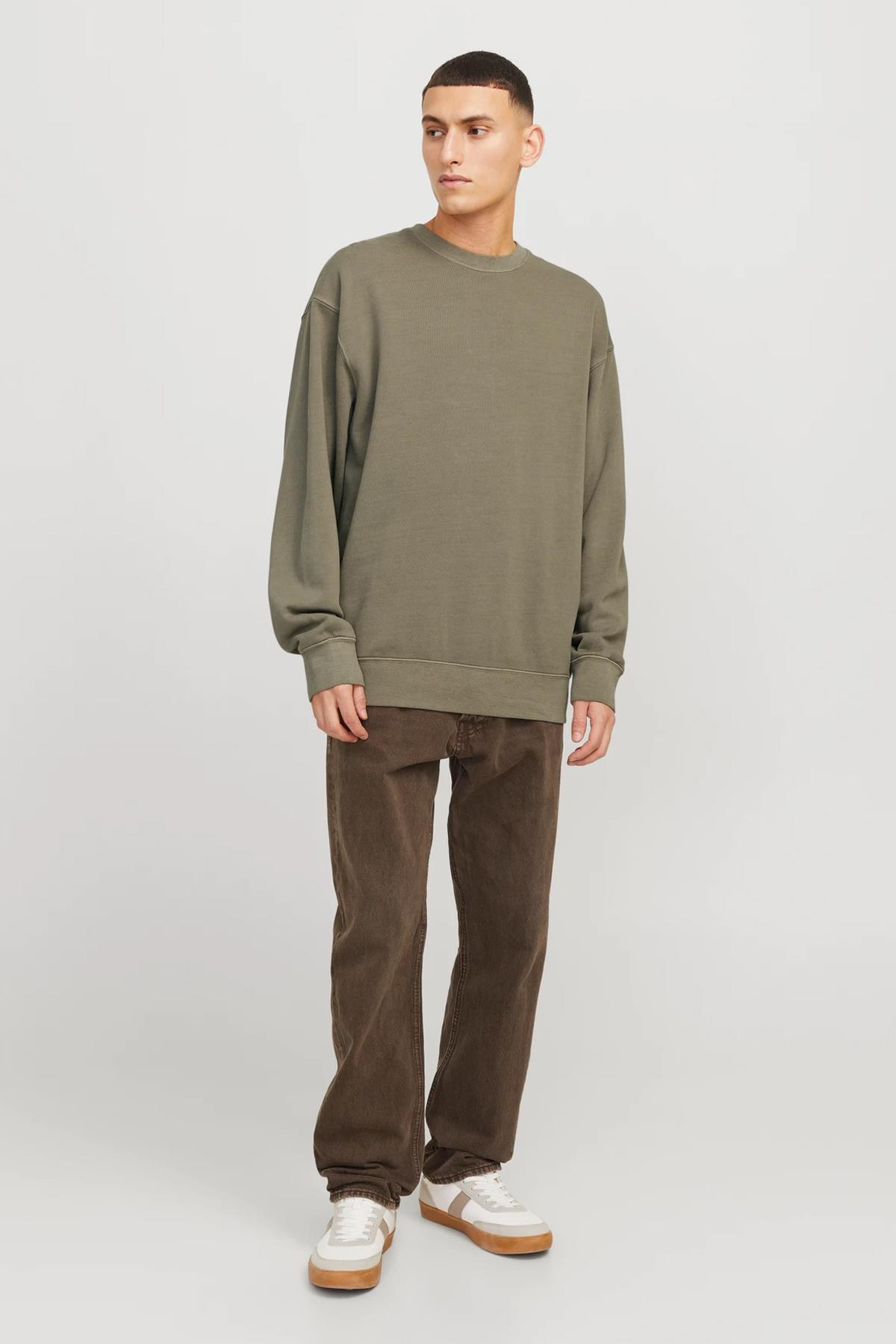 Jack & Jones Jjecharge Erkek Sweatshirt 12268273