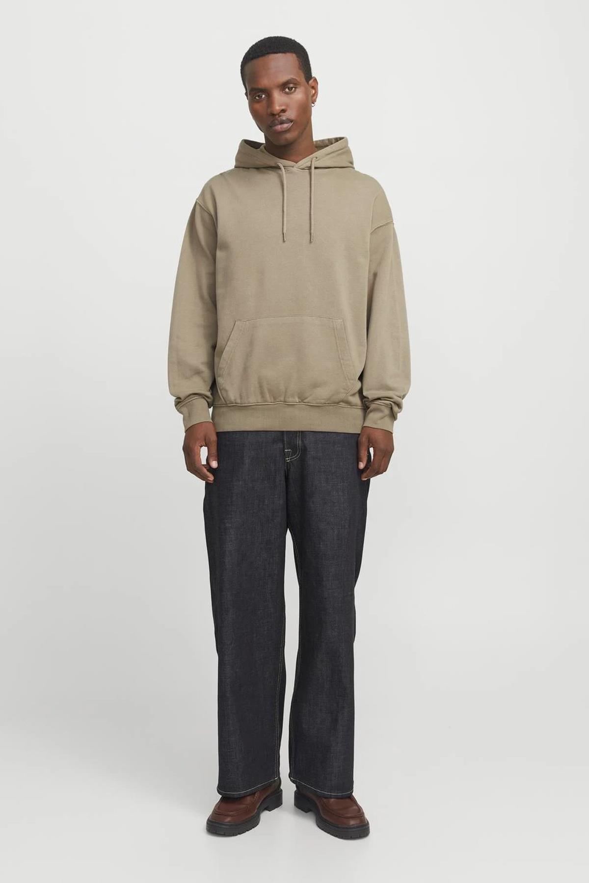 Jack & Jones Jjecharge Faded Erkek Sweatshirt 12268272