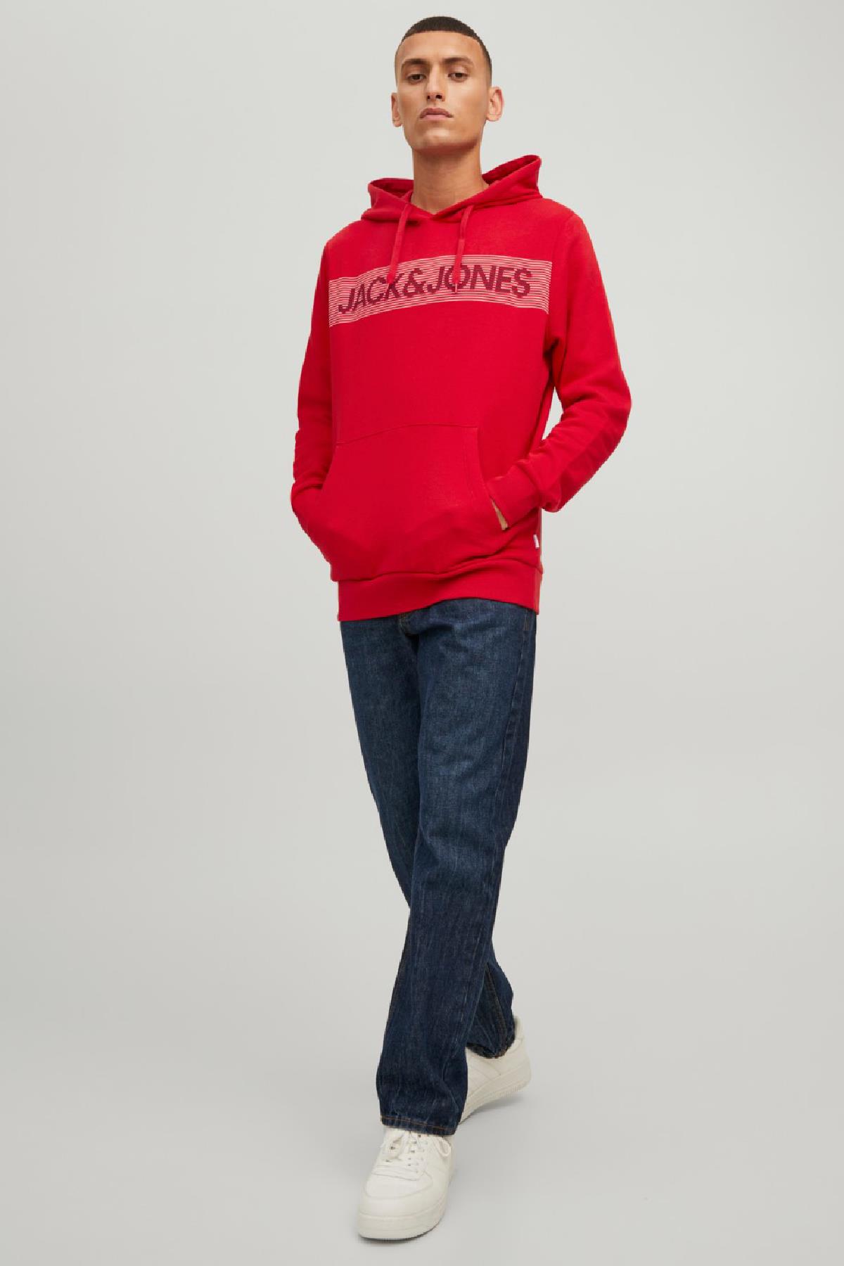 Jack & Jones Jjecorp Logo Erkek Sweatshirt 12152840