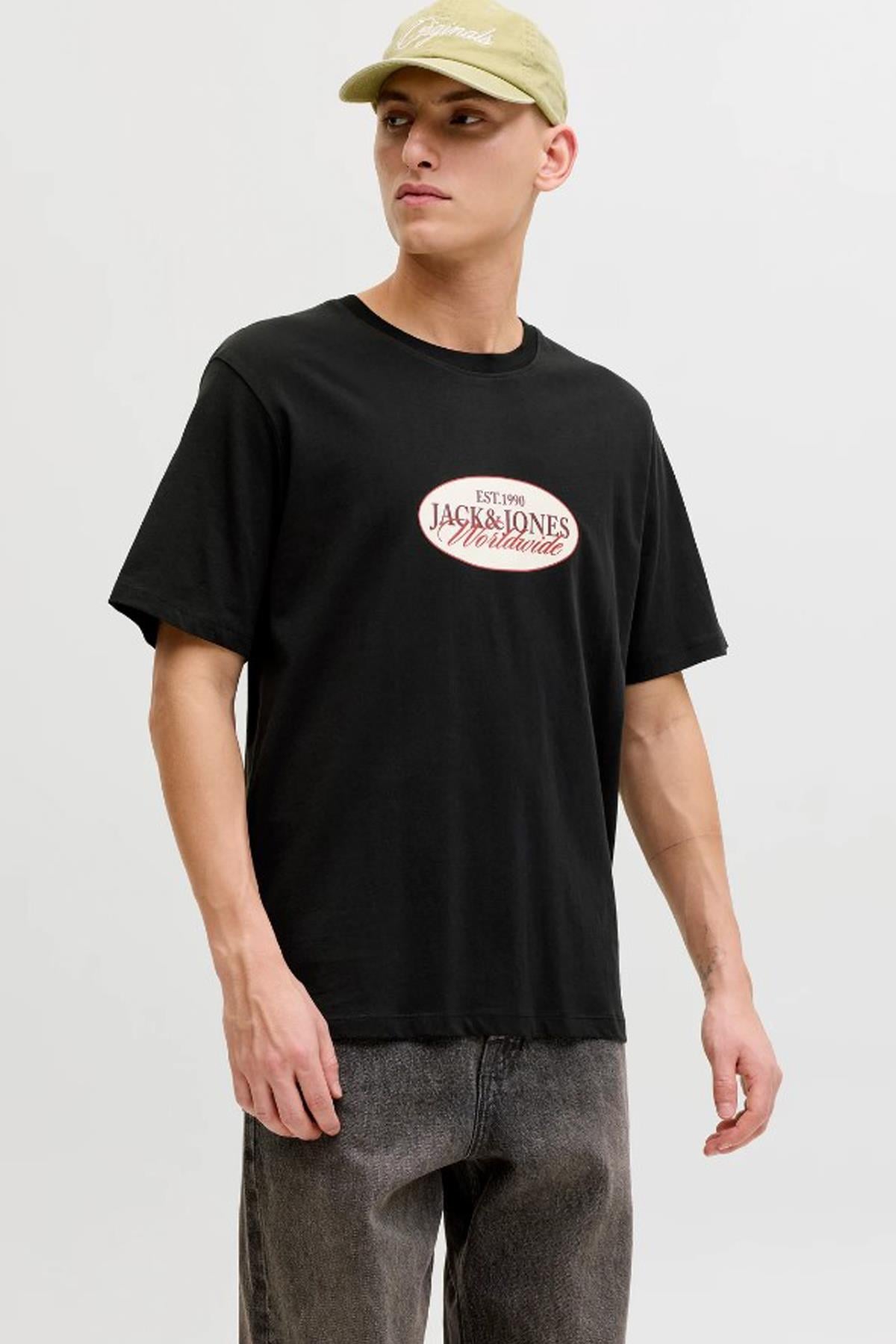 Jack & Jones Jorcatskills Erkek Tişört 12297891