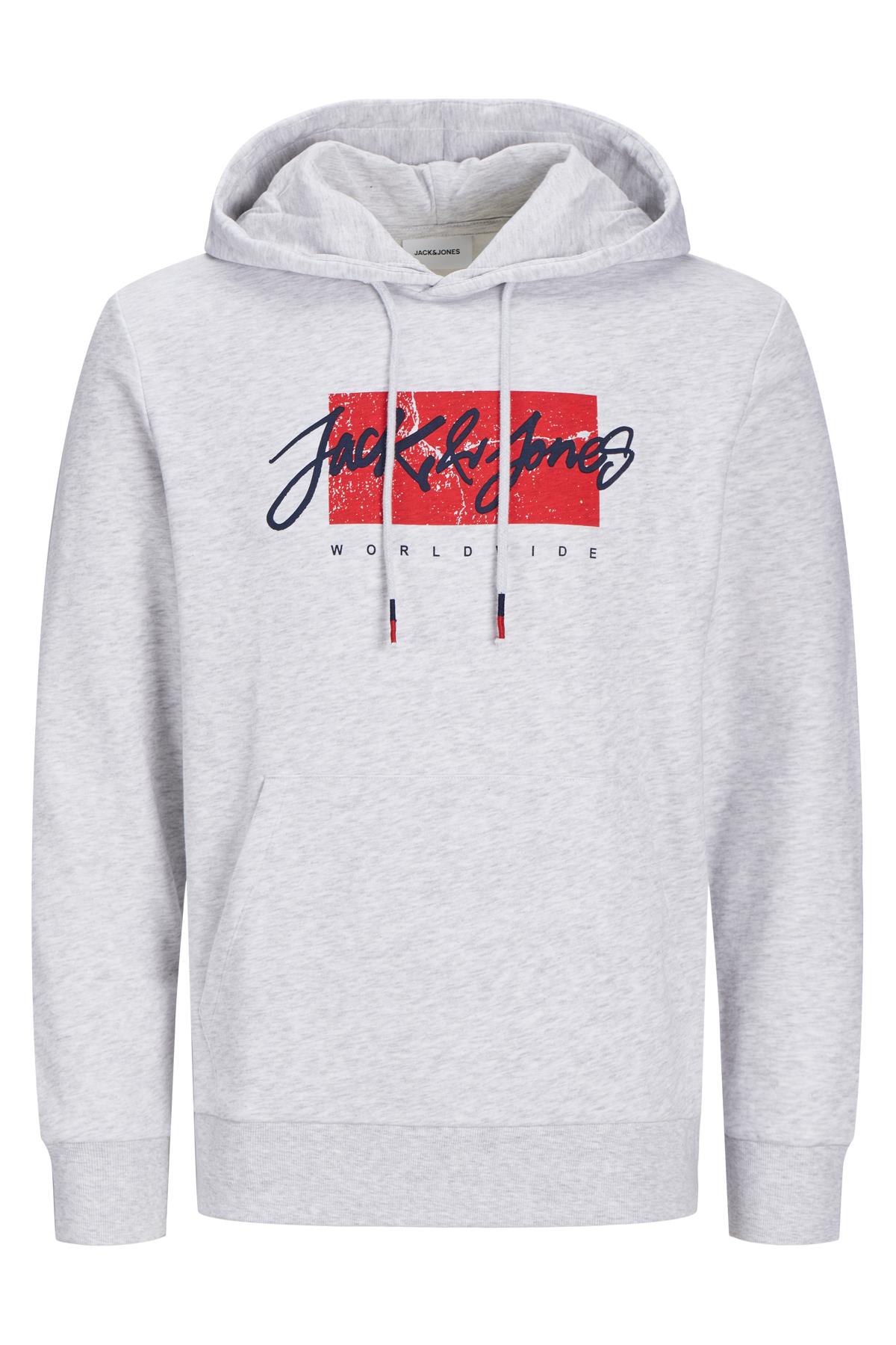 Jack & Jones Tiley Kapüşonlu Erkek Sweat 12256807