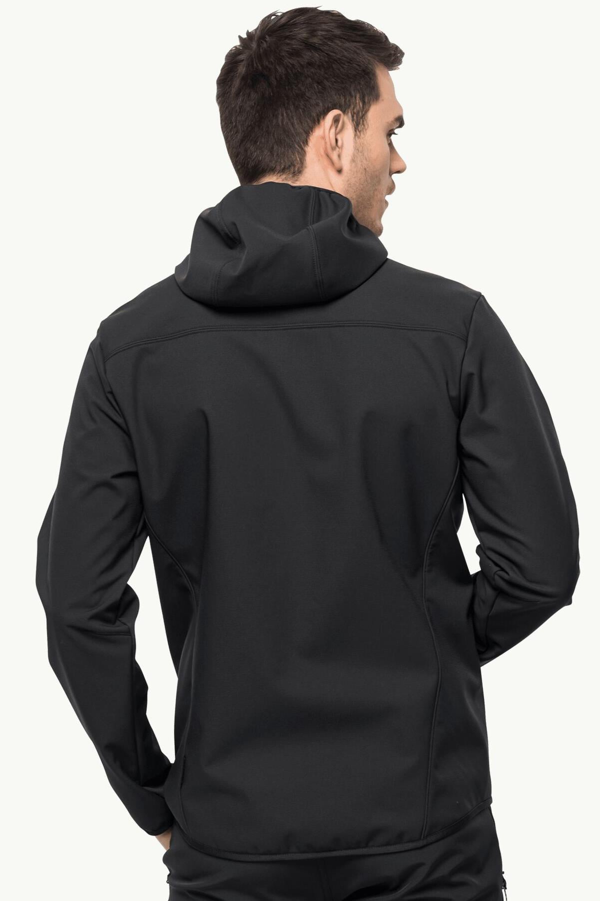Jack Wolfskin Bornberg Hoody Erkek Softshell Mont 1307471-6000