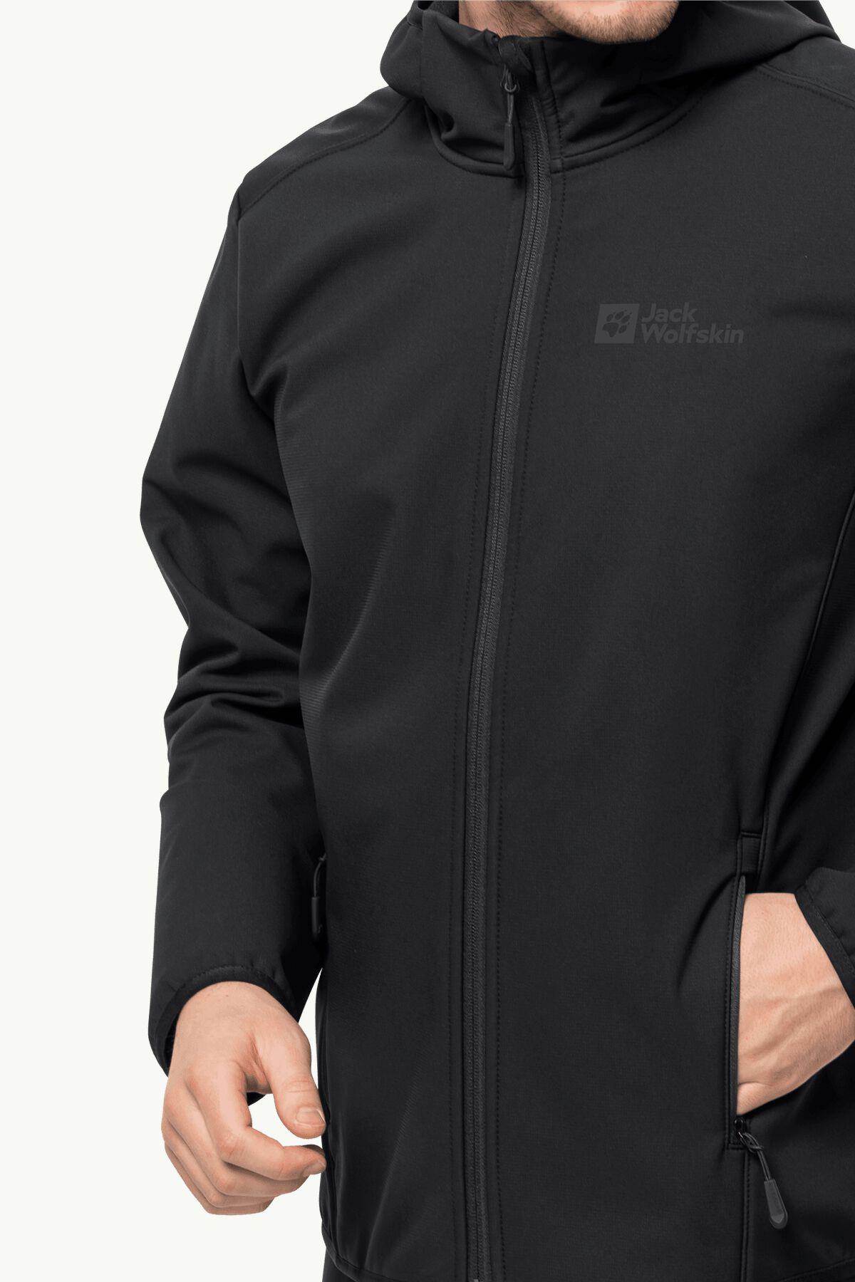 Jack Wolfskin Bornberg Hoody Erkek Softshell Mont 1307471-6000