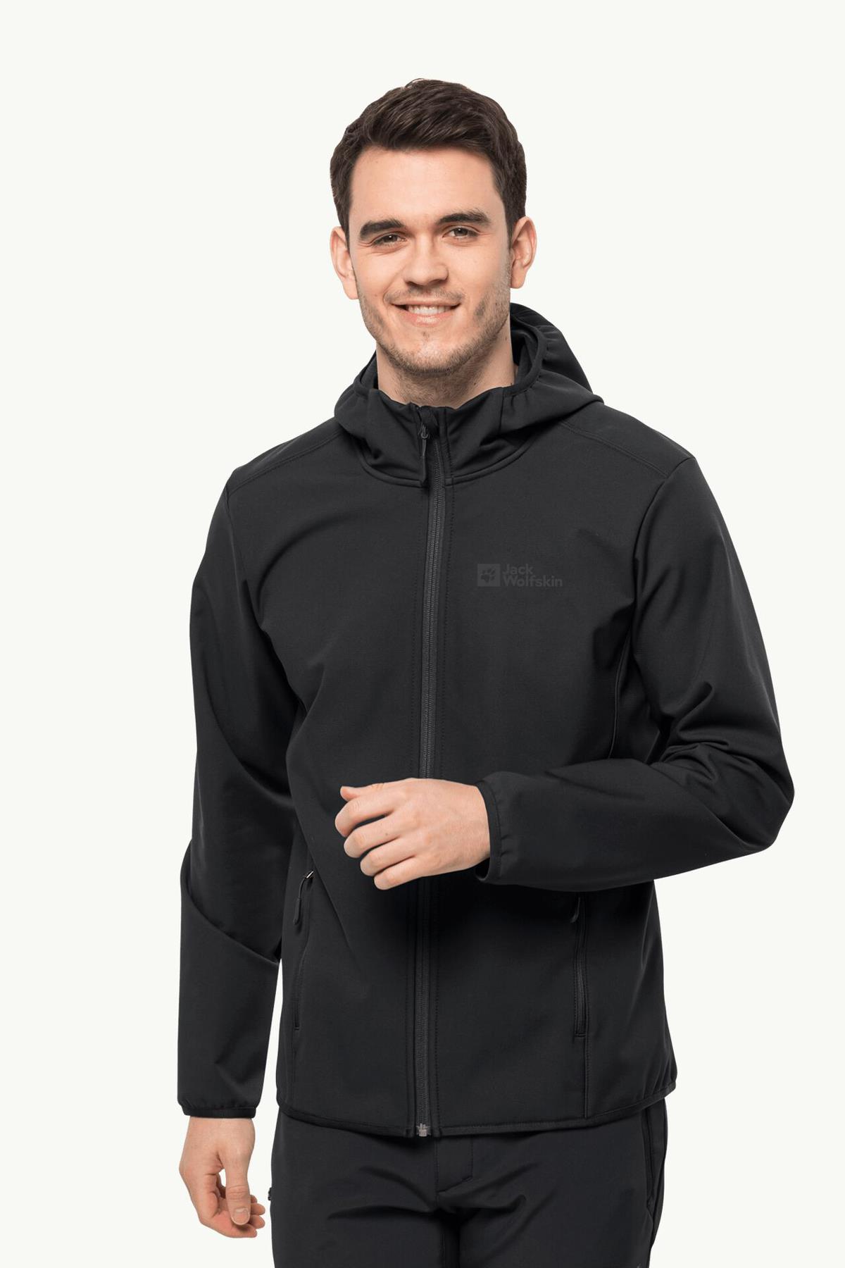 Jack Wolfskin Bornberg Hoody Erkek Softshell Mont 1307471-6000