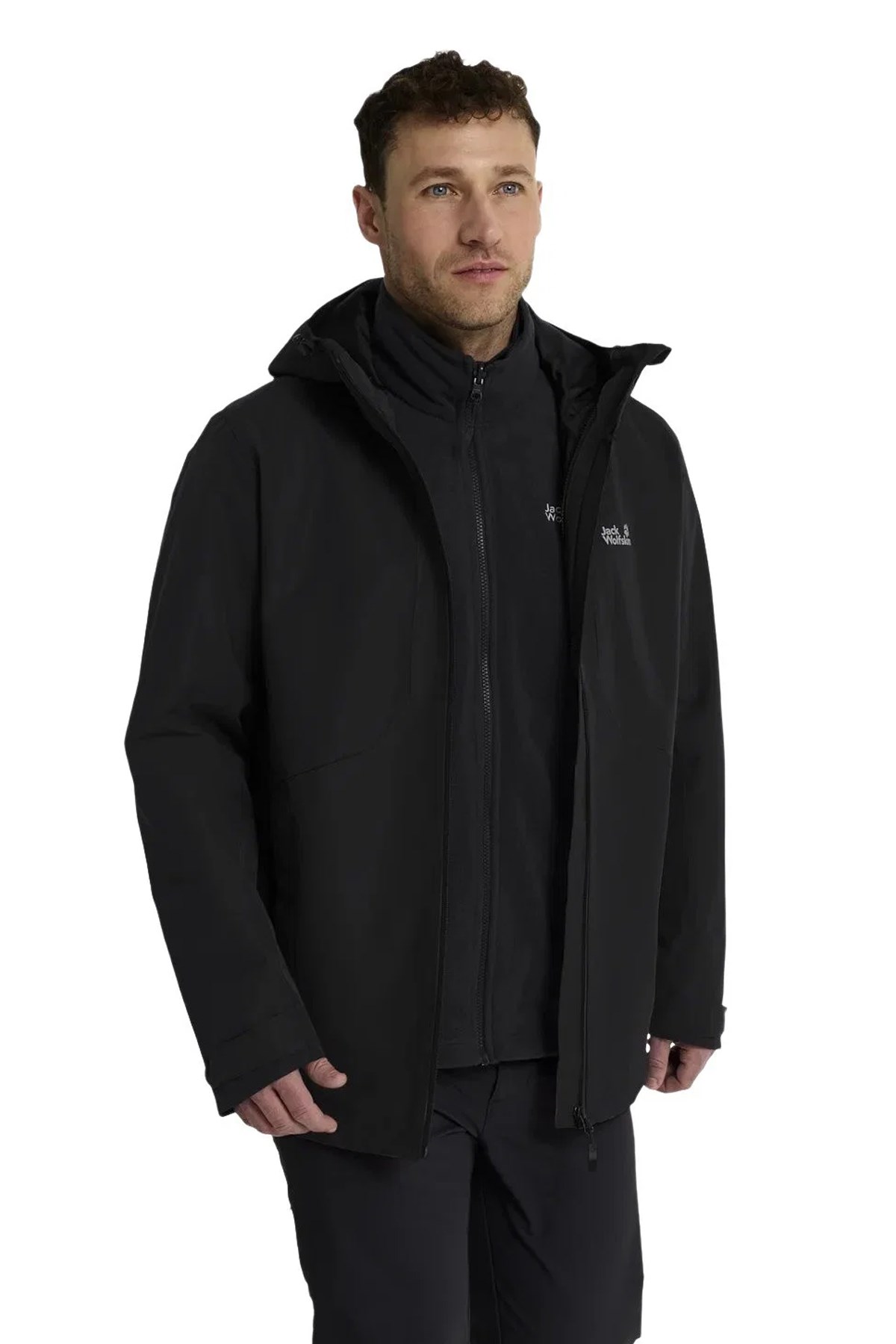 Jack Wolfskin Stonetrail 3in1 Erkek Outdoor Mont A66291-6000