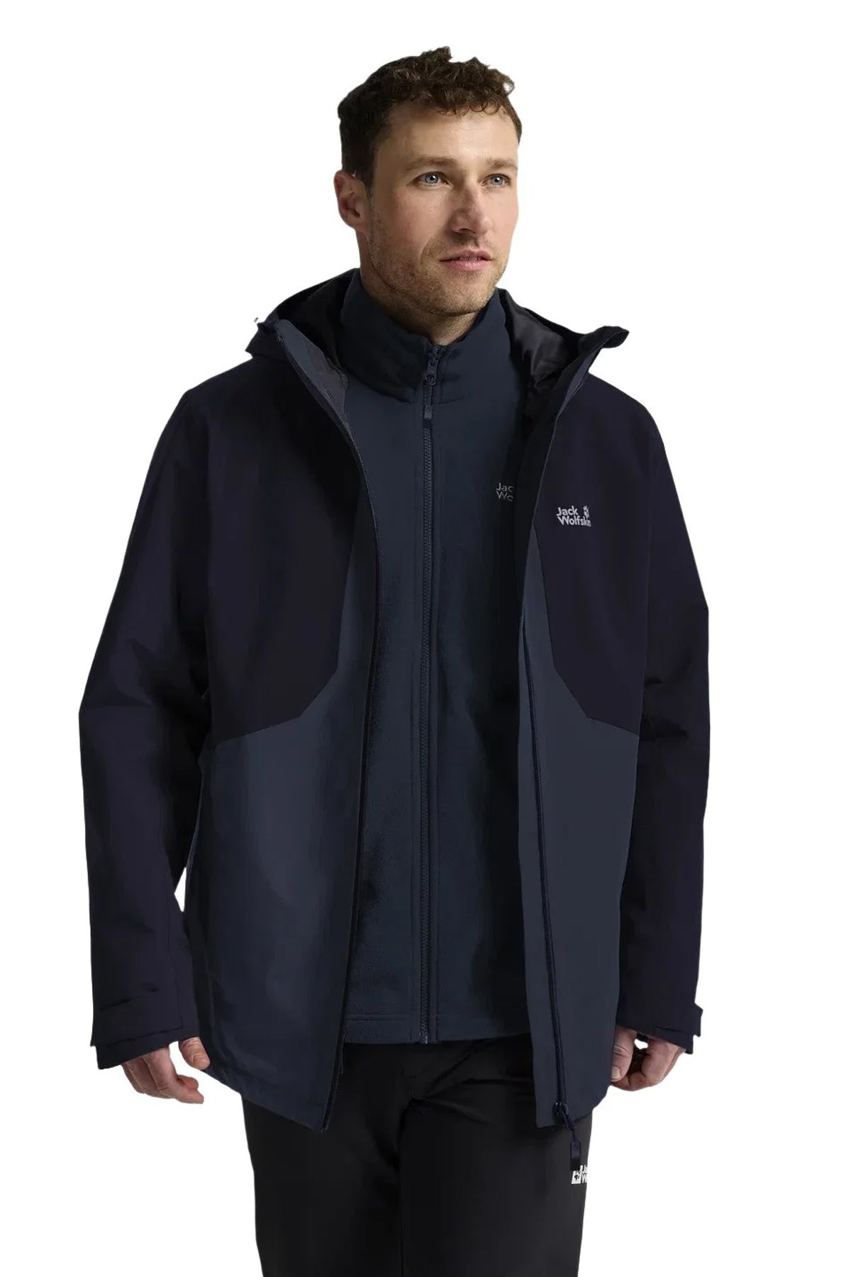 Jack Wolfskin Stonetrail 3in1 Erkek Outdoor Mont A66291-C0412
