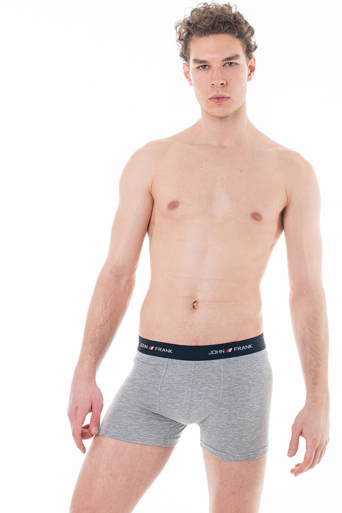 John Frank Üçlü Erkek Boxer JF3B04