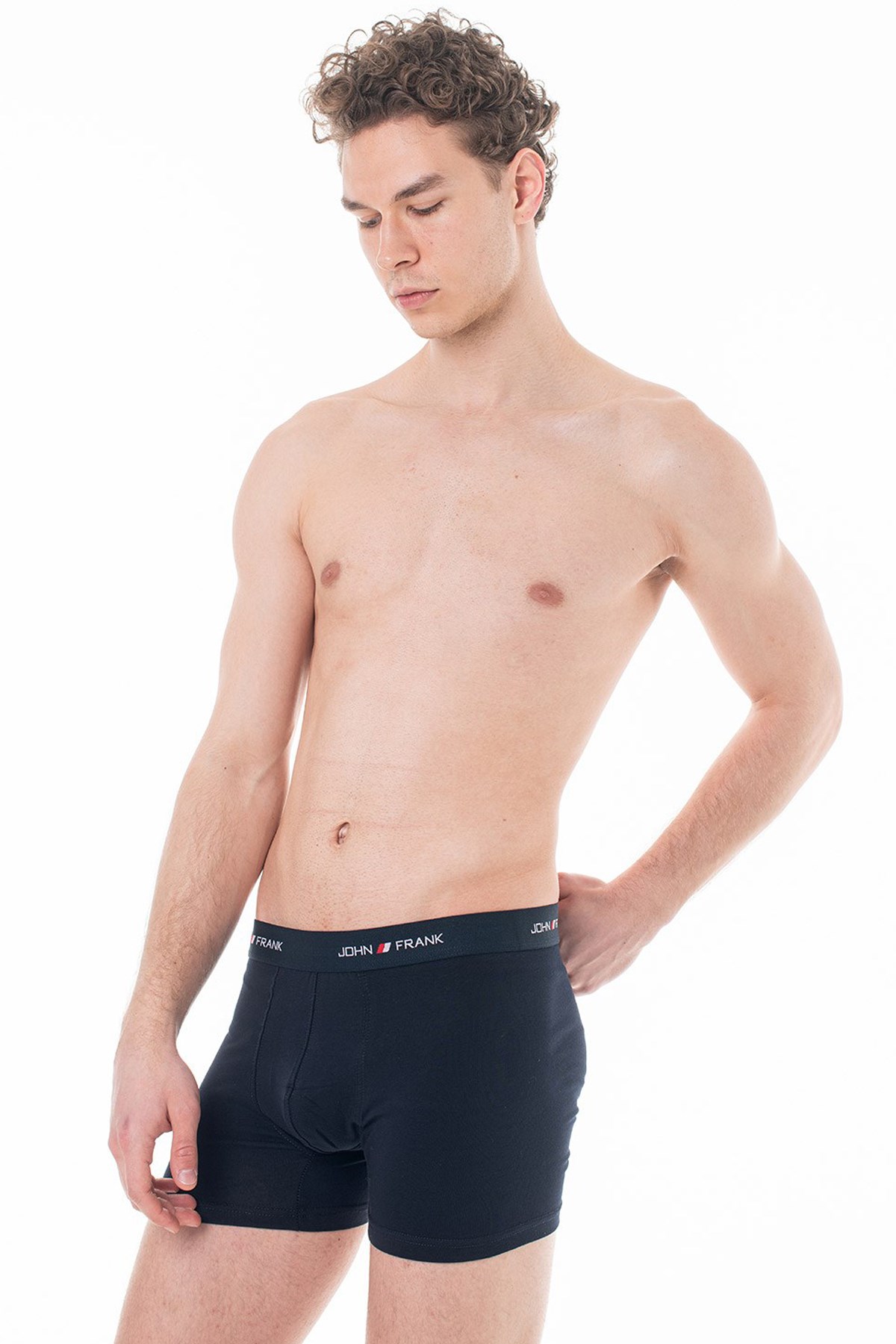 John Frank Üçlü Erkek Boxer JF3B04