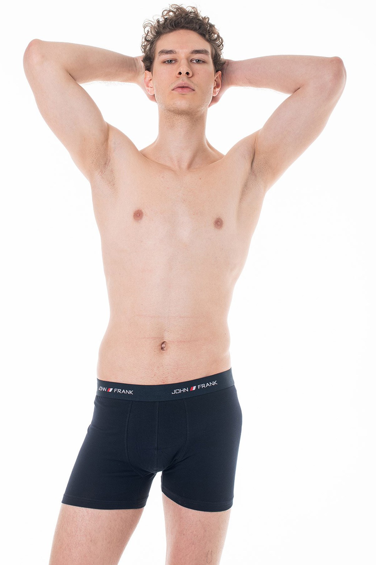 John Frank Üçlü Erkek Boxer JF3B08