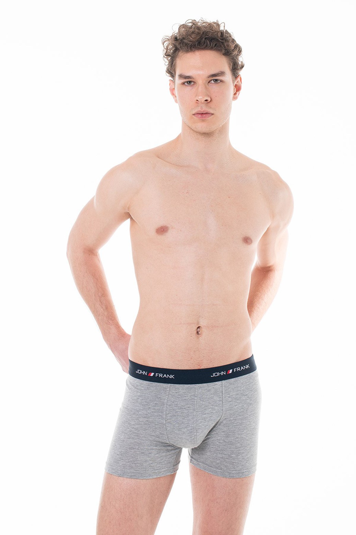 John Frank Üçlü Erkek Boxer JF3B08