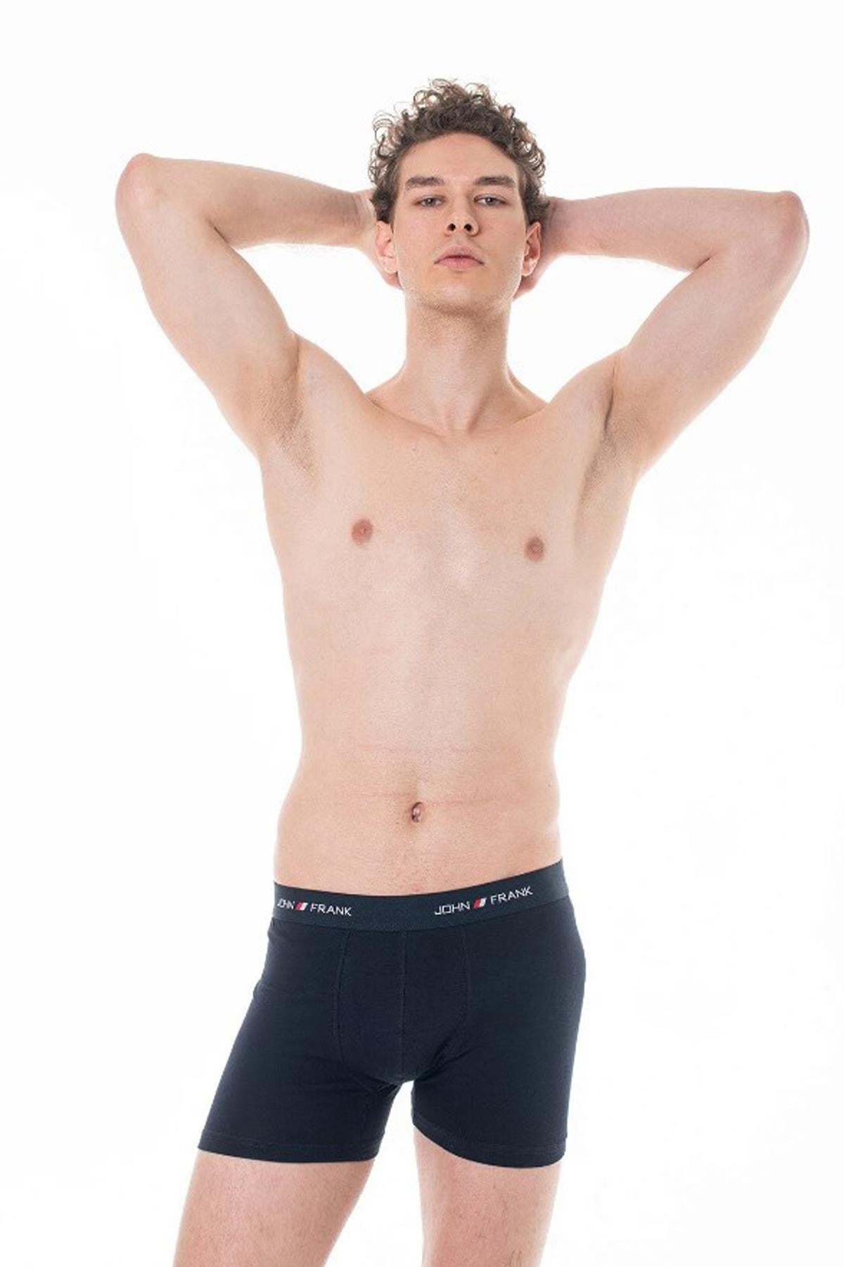 John Frank Üçlü Erkek Boxer JF3B09