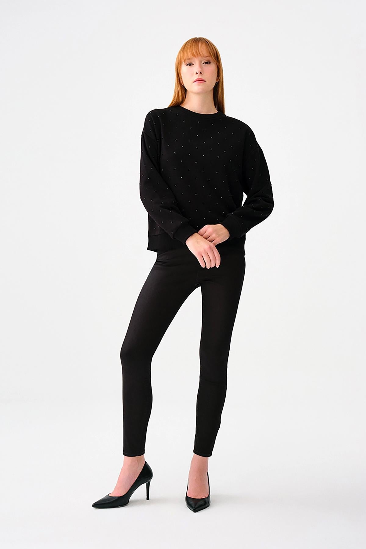 Loft Natalie Nil Bordo Kadın Pantolon LF2037903