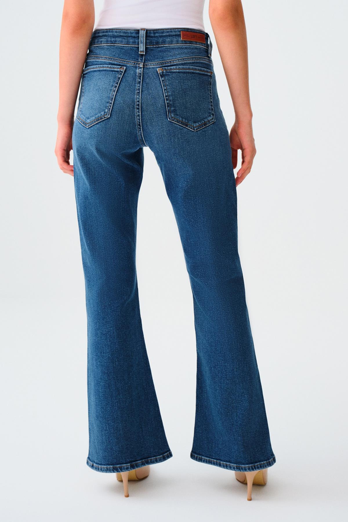 Loft Rain Mid Blue  Kadın Pantolon Lf2037065