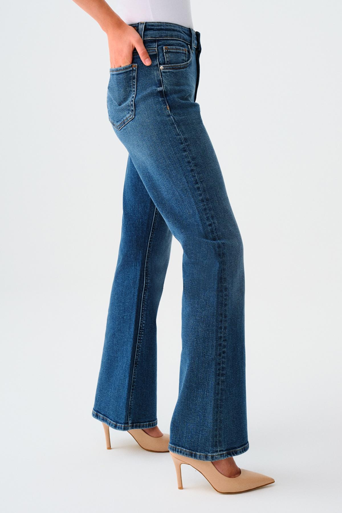 Loft Rain Mid Blue  Kadın Pantolon Lf2037065
