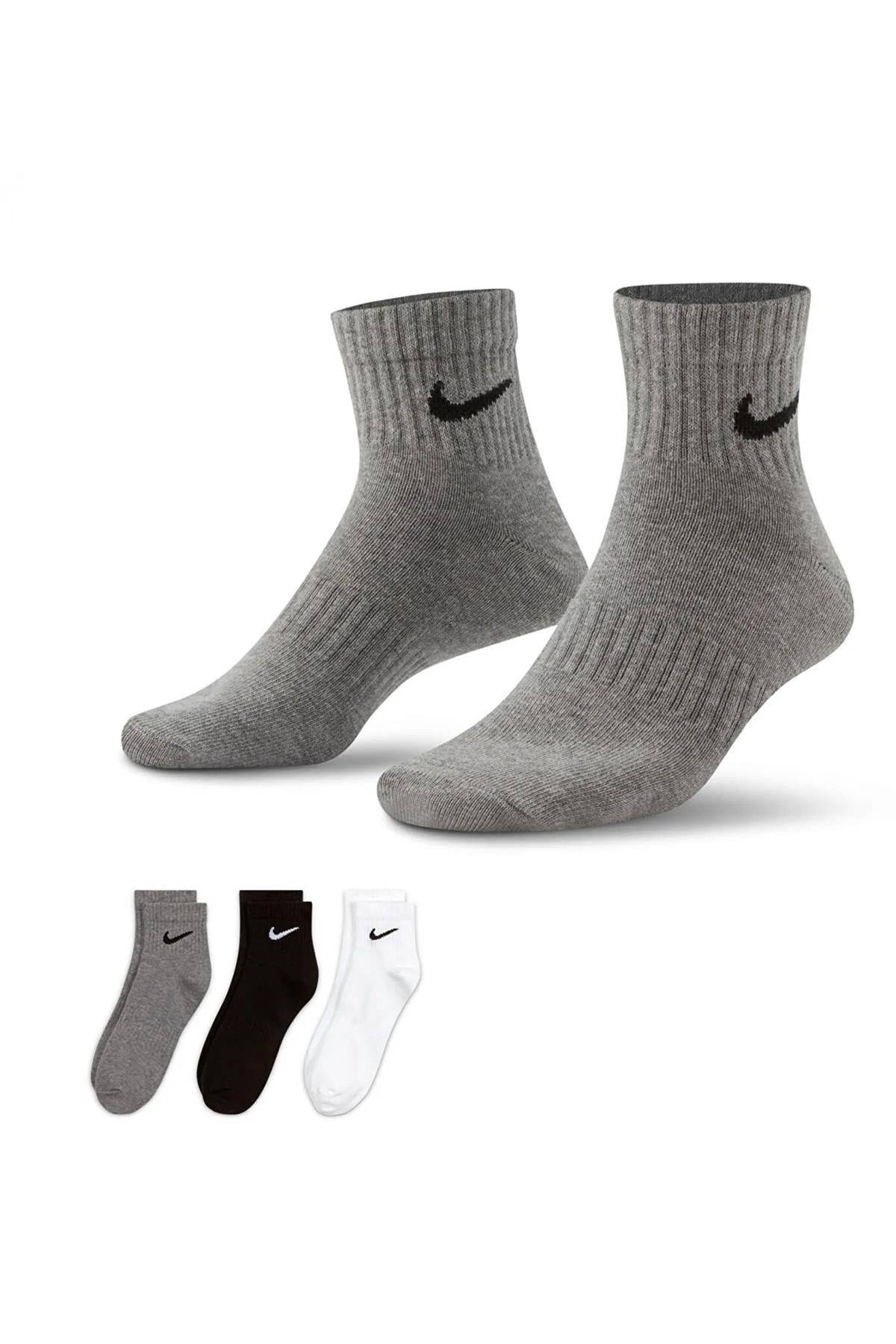 Nike Everyday Lightweight 3 Pack Unisex Çorap Sx7677-964