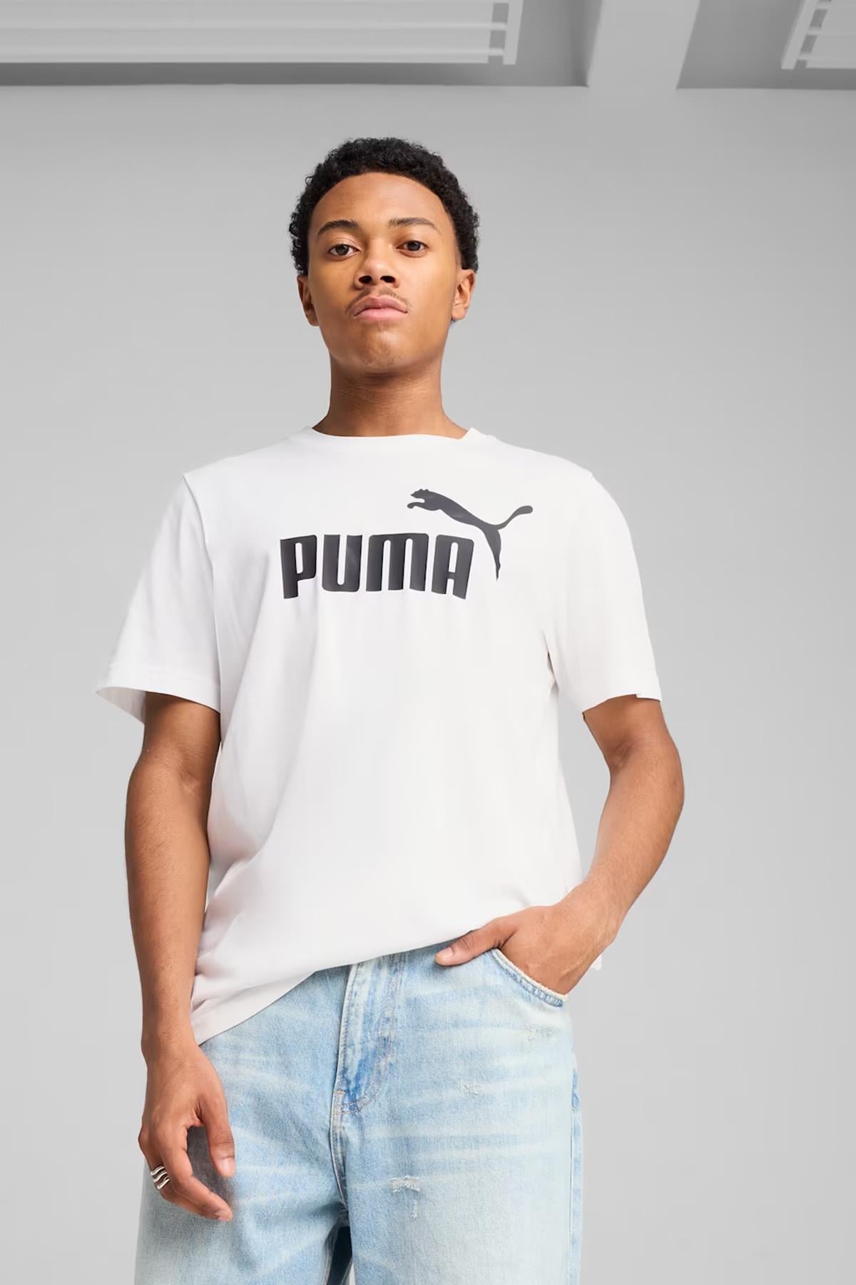 Puma Ess No. 1 Logo Unisex Tişört 68253202