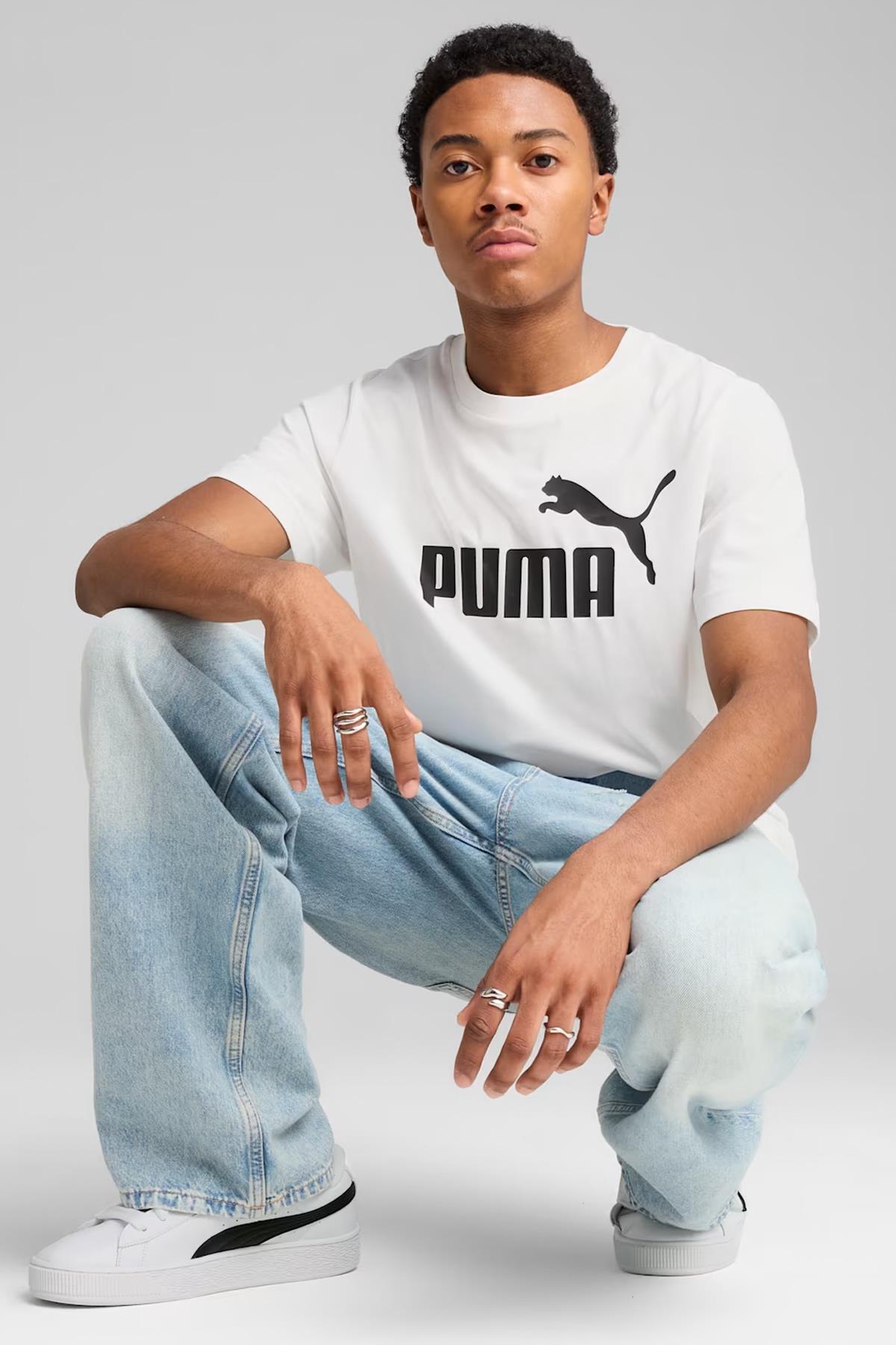 Puma Ess No. 1 Logo Unisex Tişört 68253202