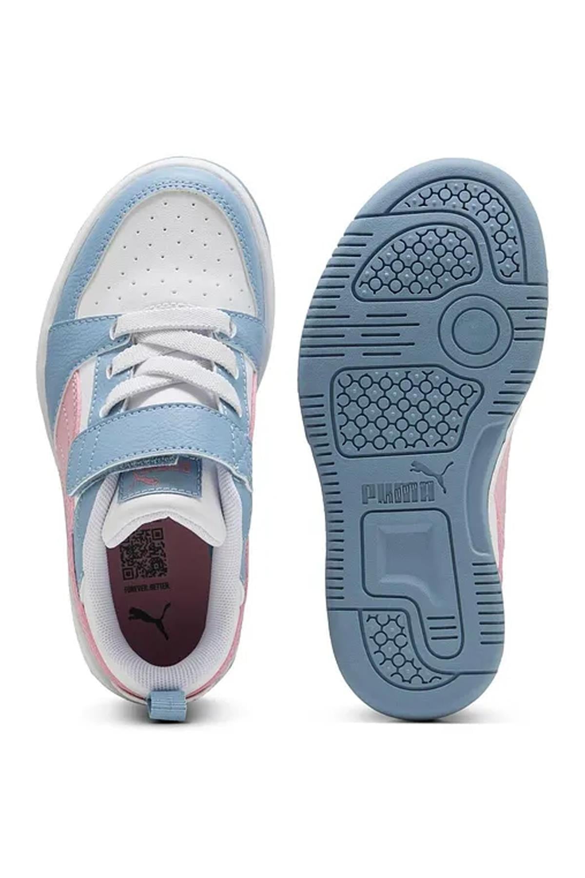 Puma Rebound V6 Lo Ac Çocuk Spor Ayakkabı